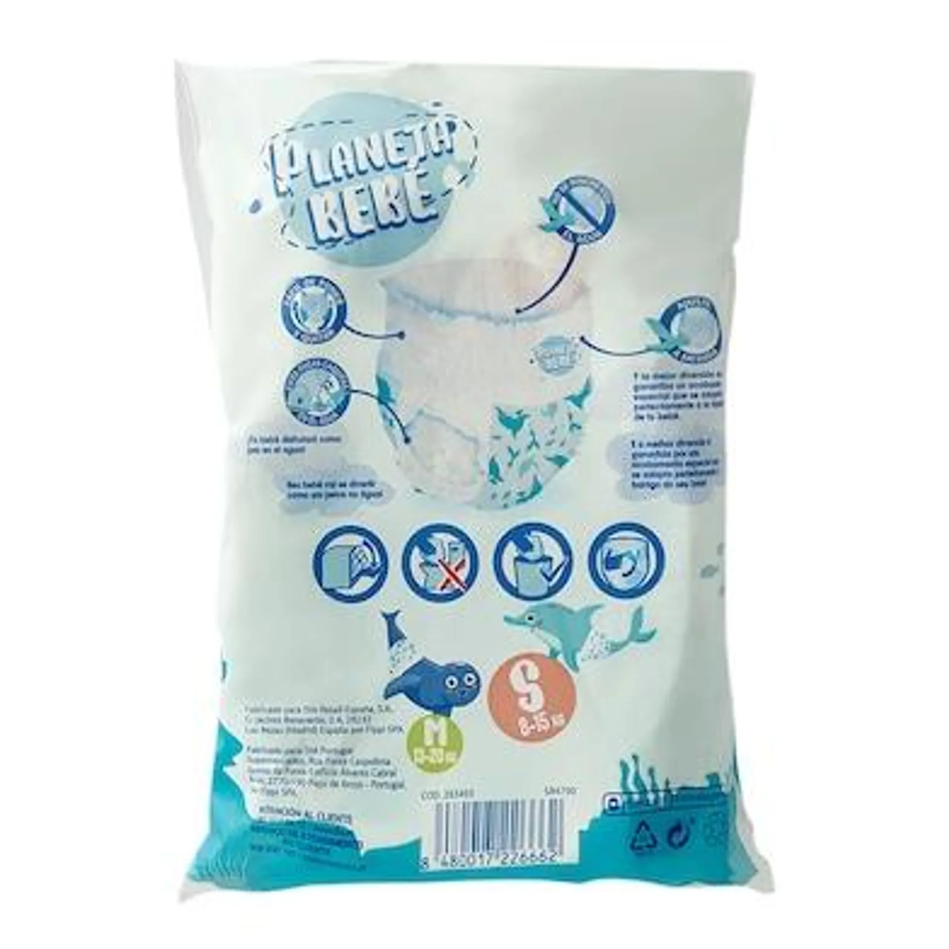 Bañador desechable 8-15 kg talla S Planeta Bebé de Dia bolsa 6 unidades