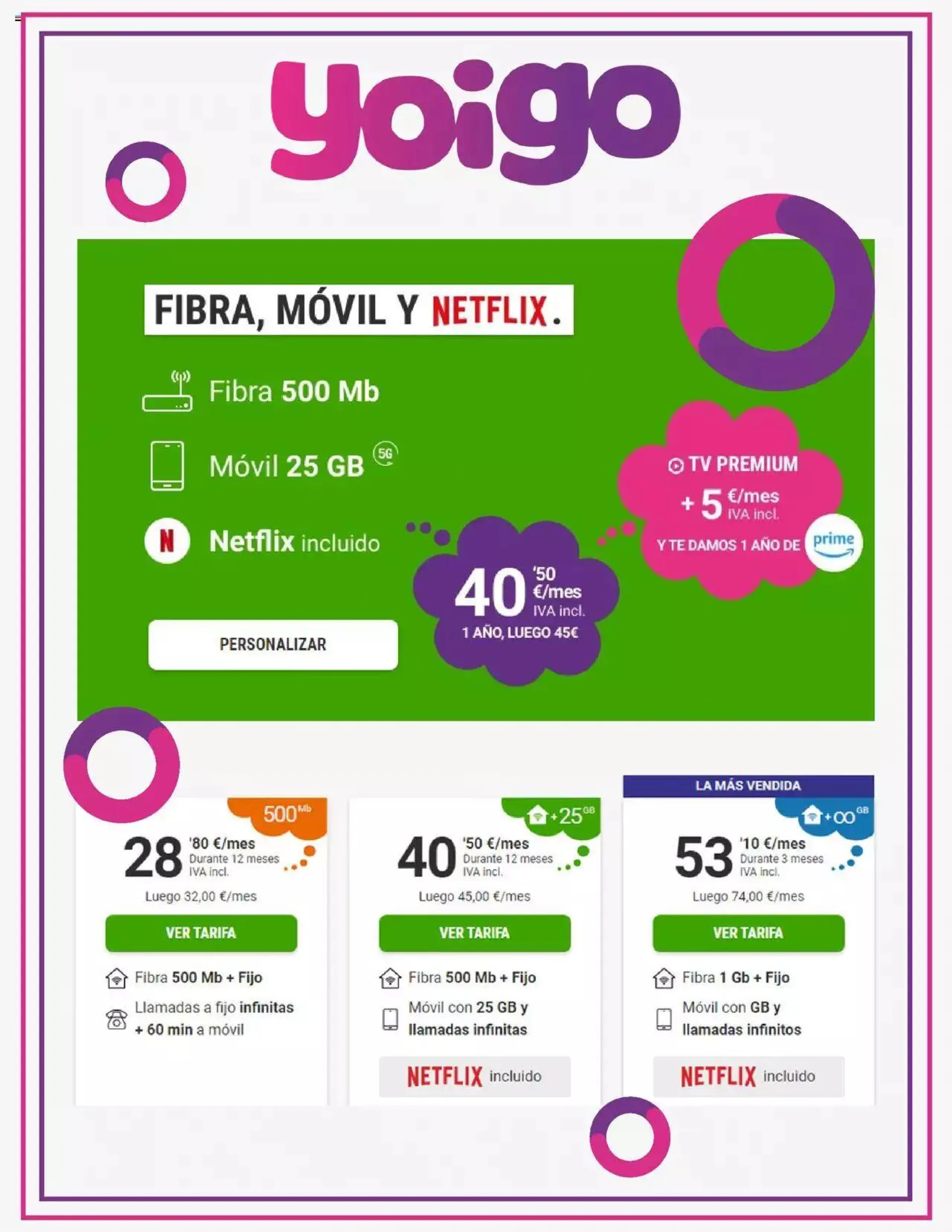 Yoigo ofertas