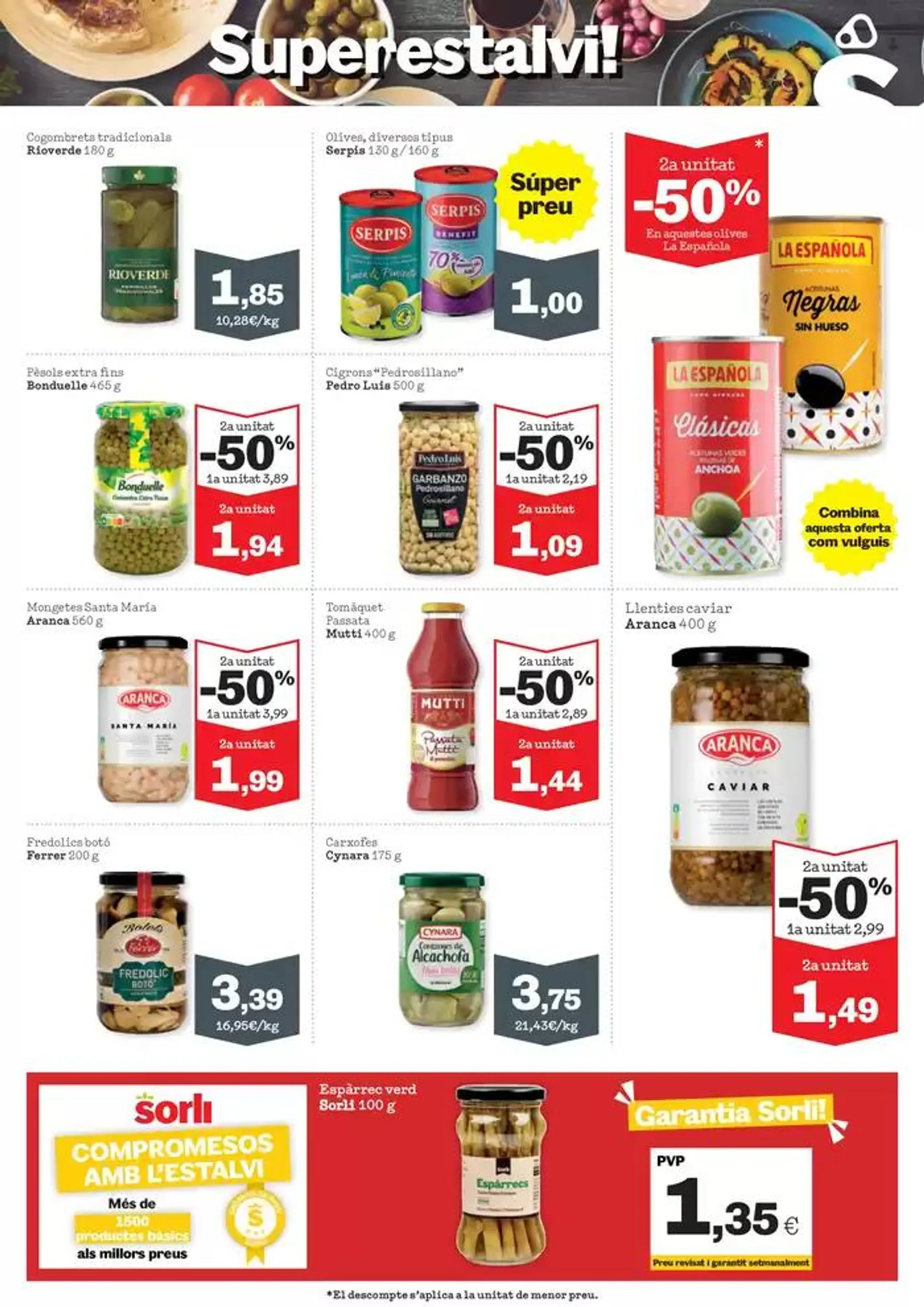 Catálogo de Més de 1500 productes bàsics als millors preus 9 de abril al 29 de abril 2025 - Página 23