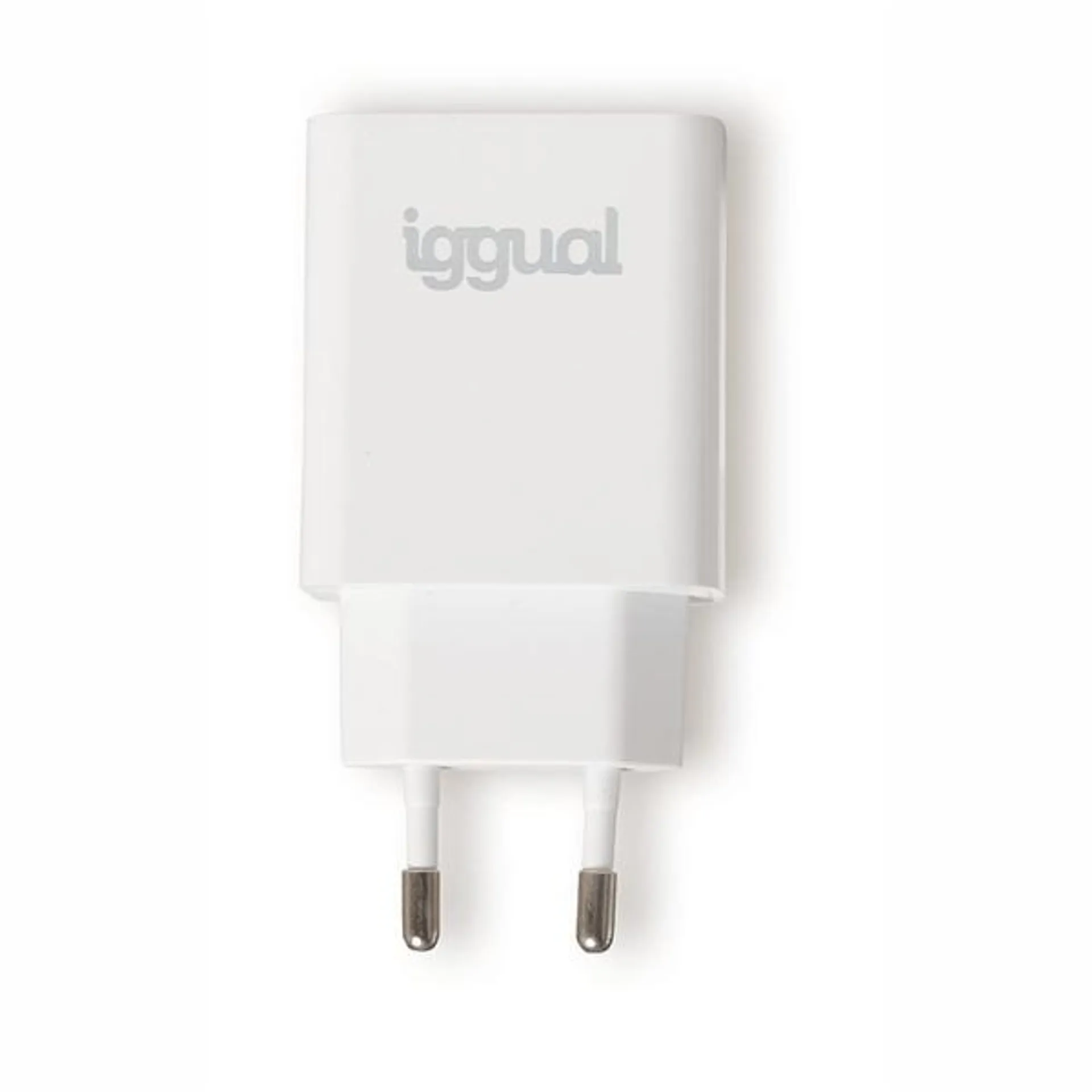 IGGUAL CARGADOR RAPIDO DE PARED USB PD TIPO C 20W