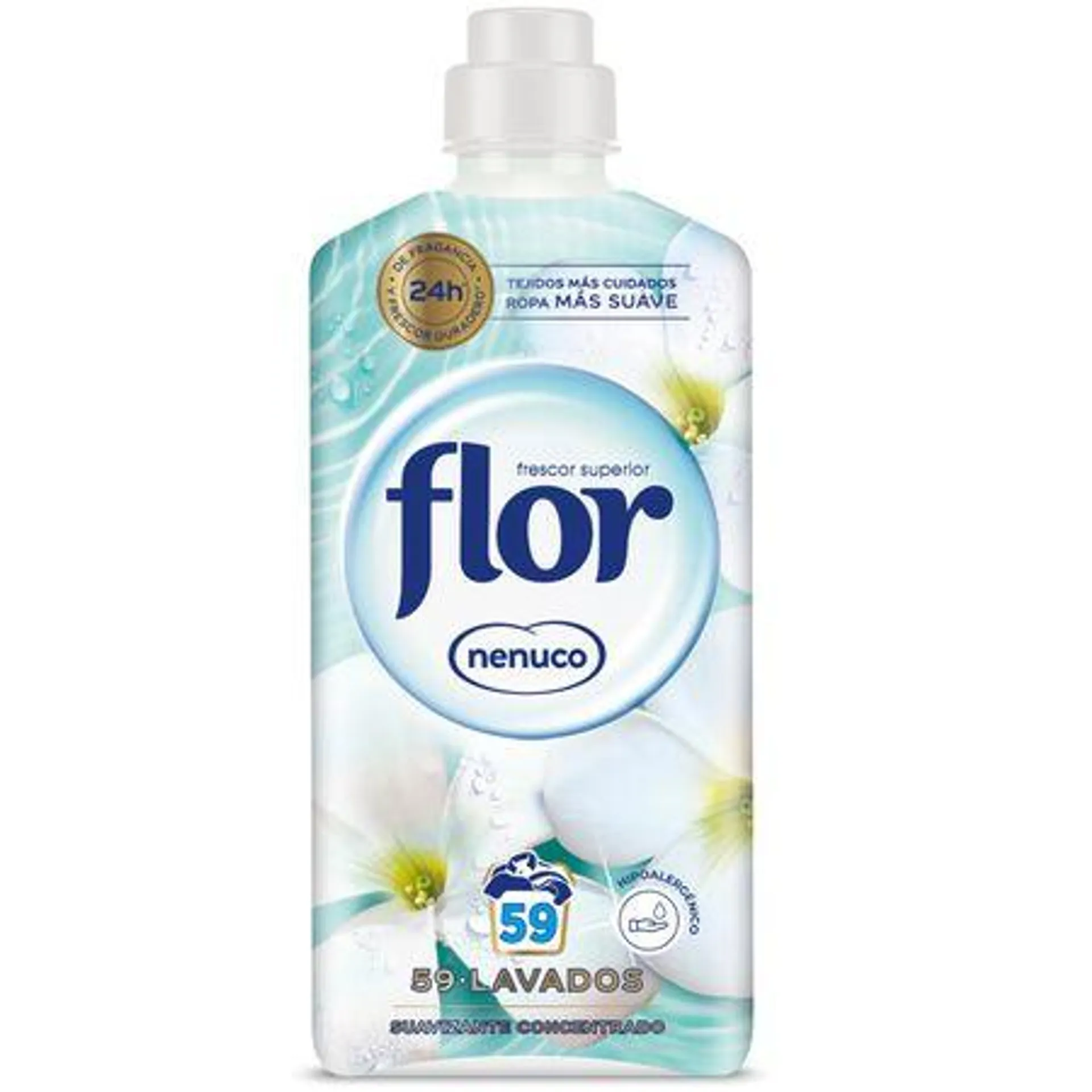 Suavizante Flor 59 lavados nenuco hipoalergénico