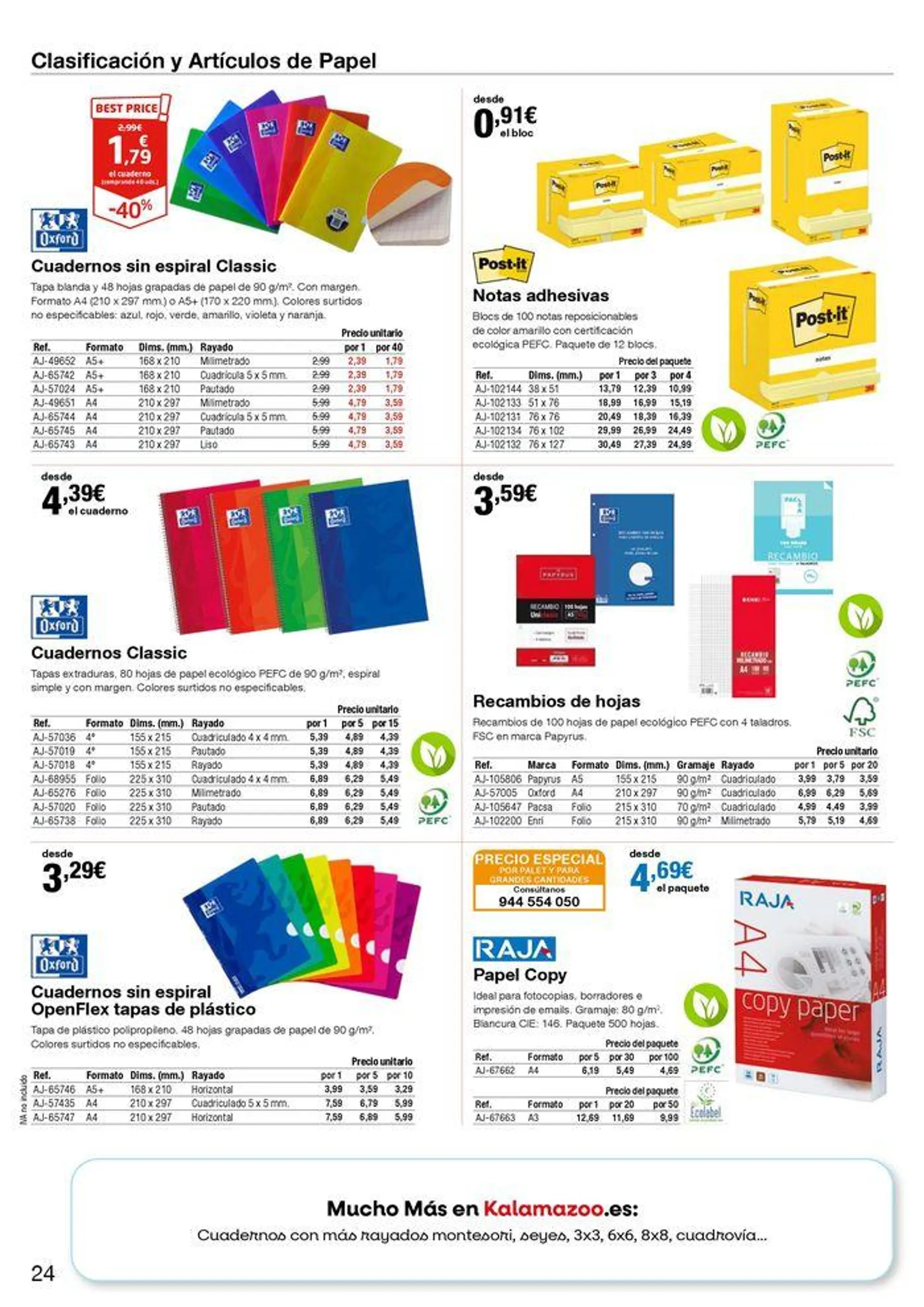 Staples Kalamazoo Material Didáctico y Escolar - 24