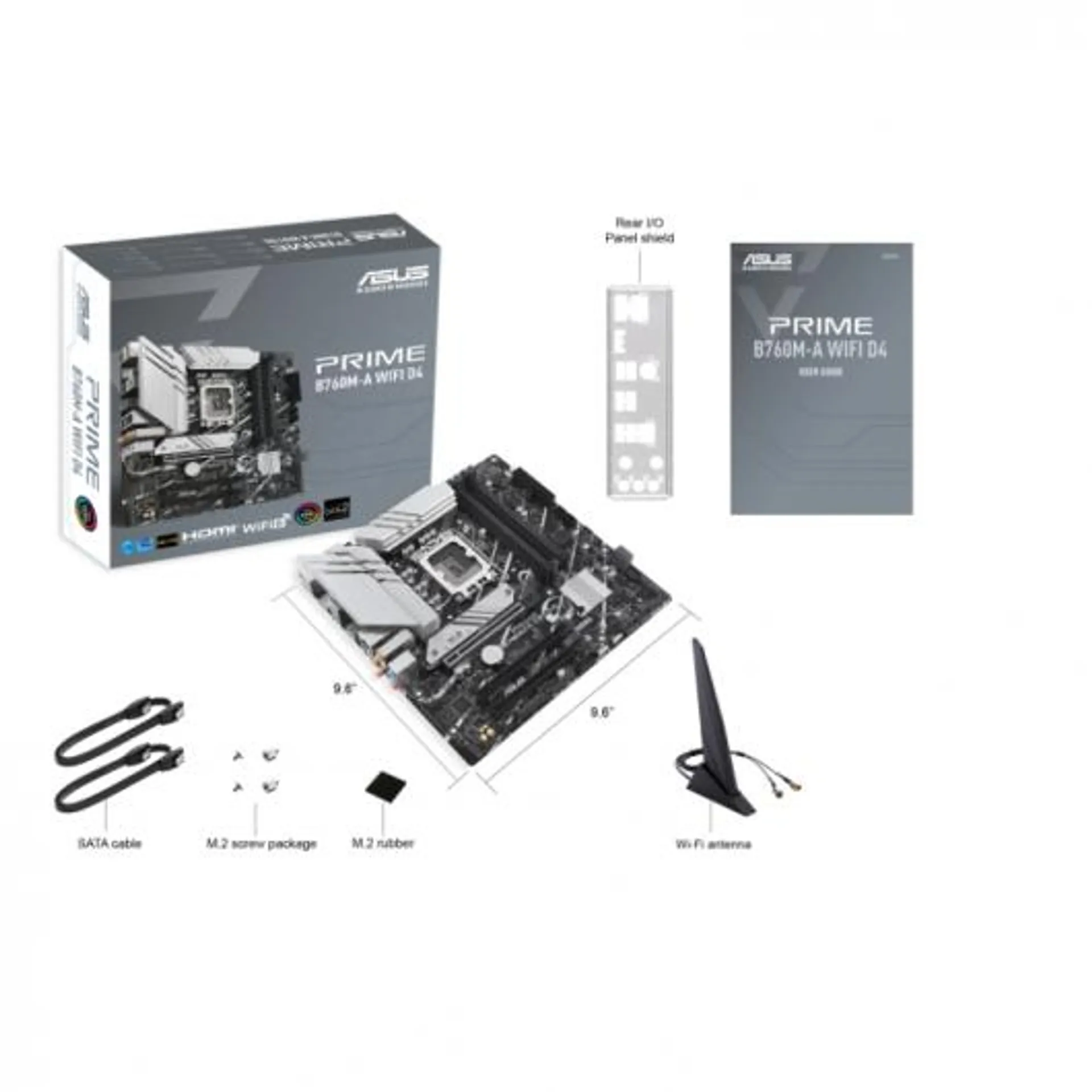 PLACA BASE 1700 ASUS PRIME B760M-A WIFI D4 mATX