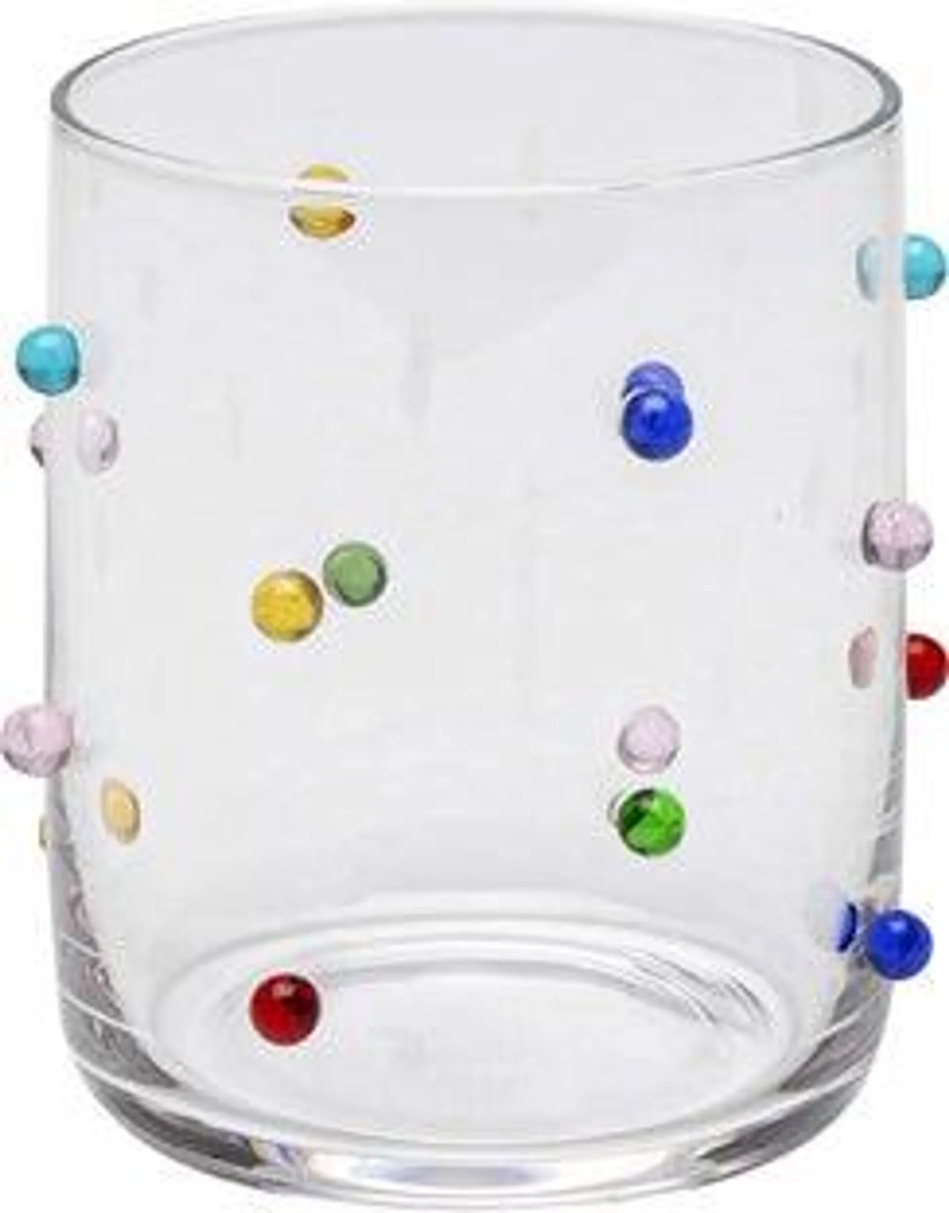 Vaso agua Party Dots 9cm