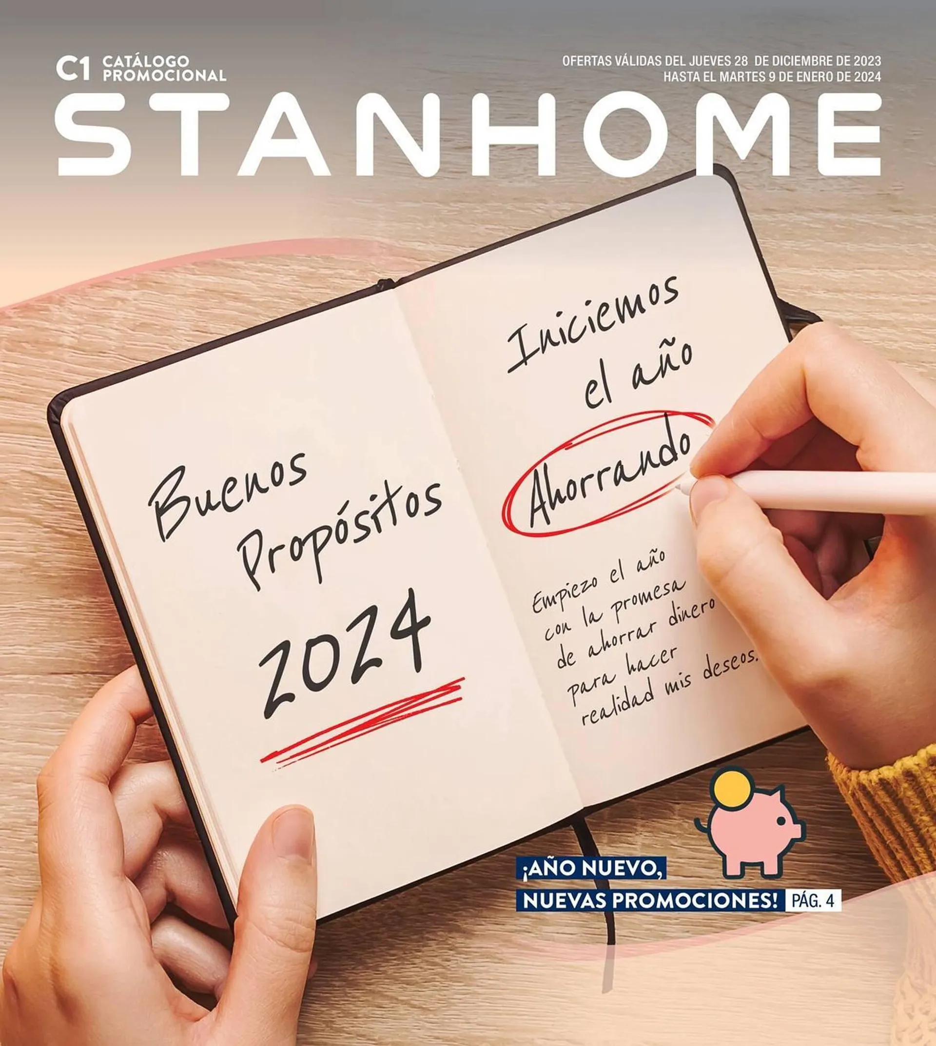 Catálogo de Folleto Stanhome 29 de diciembre al 9 de enero 2024 - Página 1
