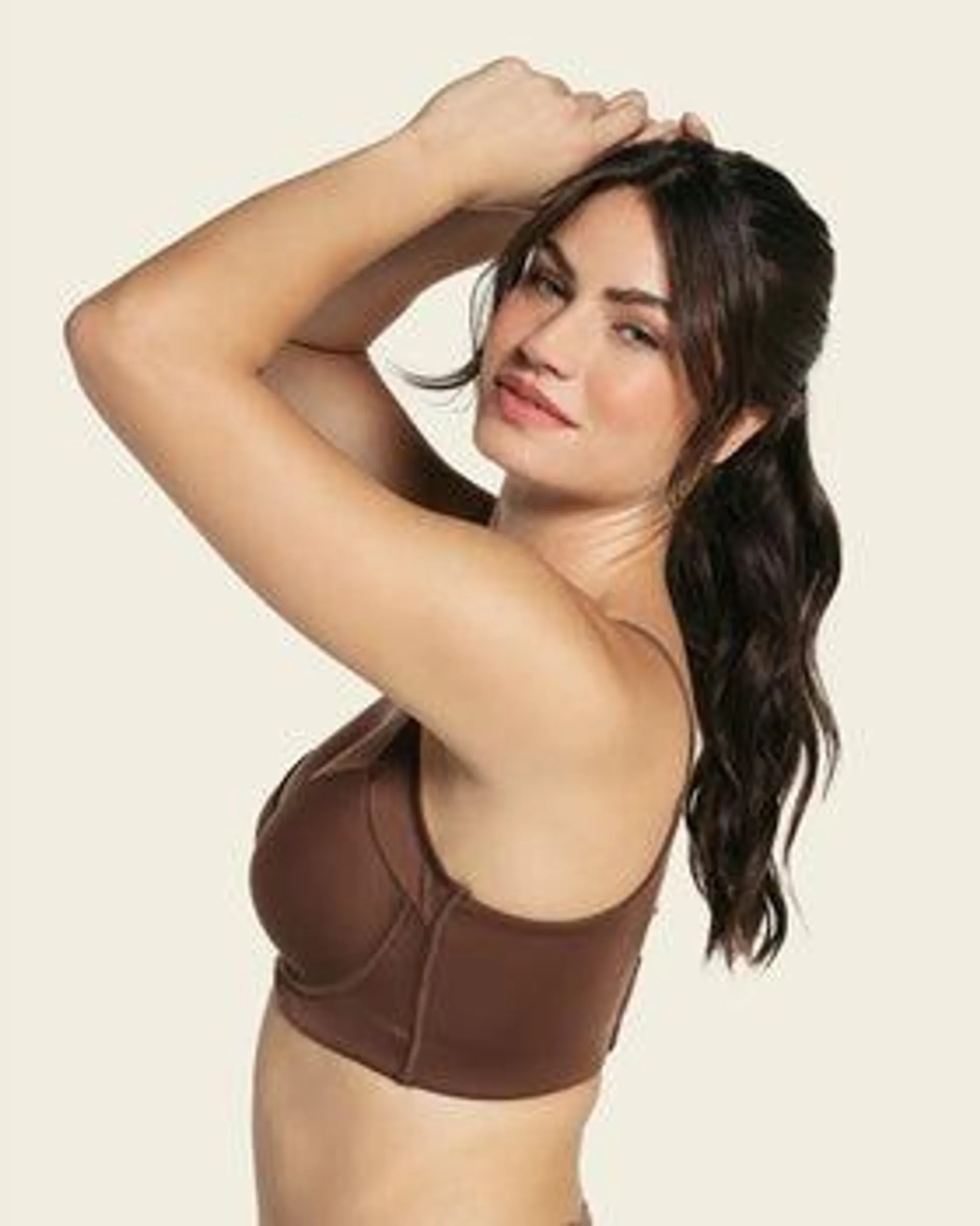 Sujetador de push up suave y cubrimiento alto en sisa y espalda Cover Bra