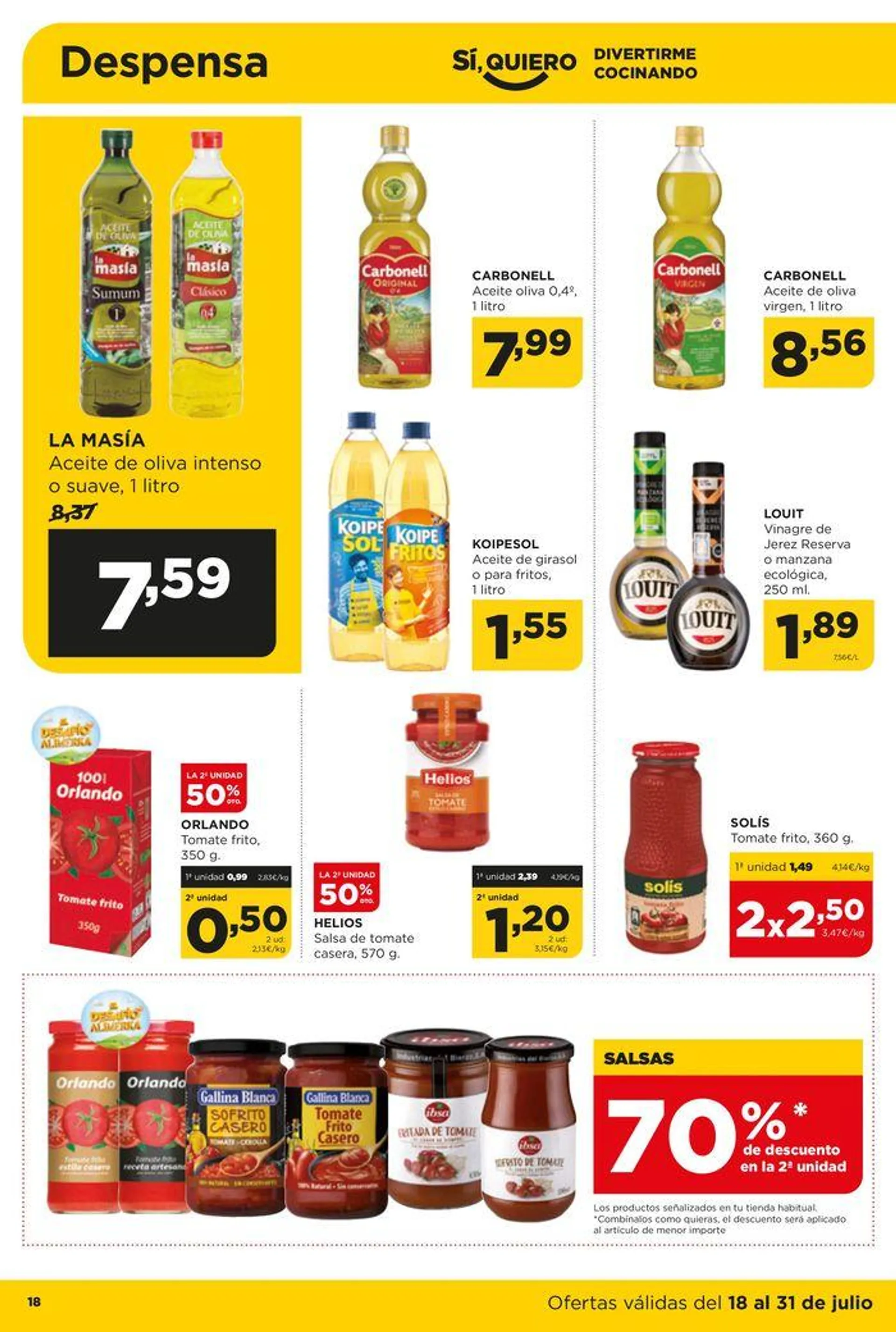 Ofertas válidas en Asturias del 18 al 31 de julio - 18