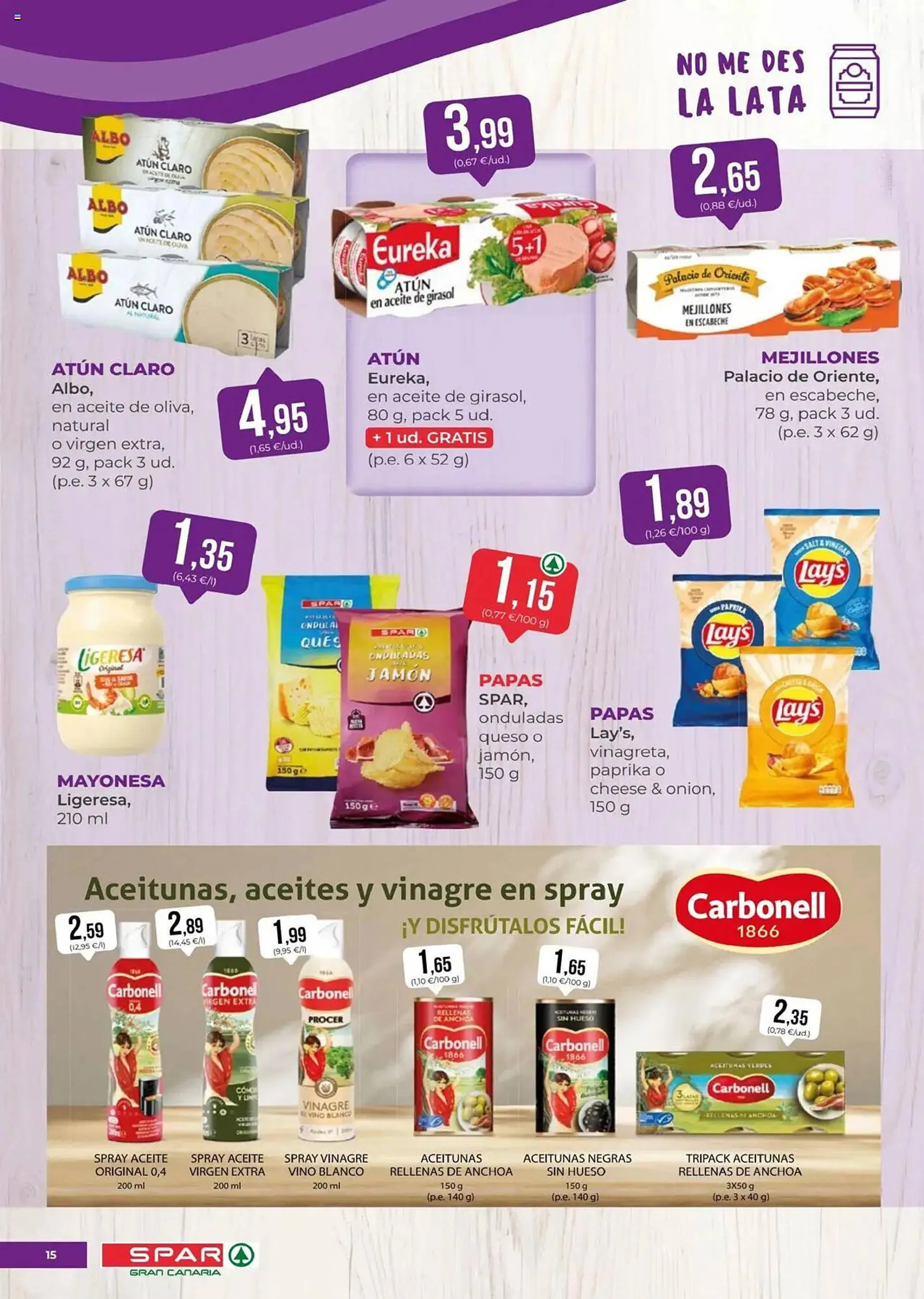Catálogo de Folleto SPAR 29 de mayo al 12 de junio 2025 - Página 15