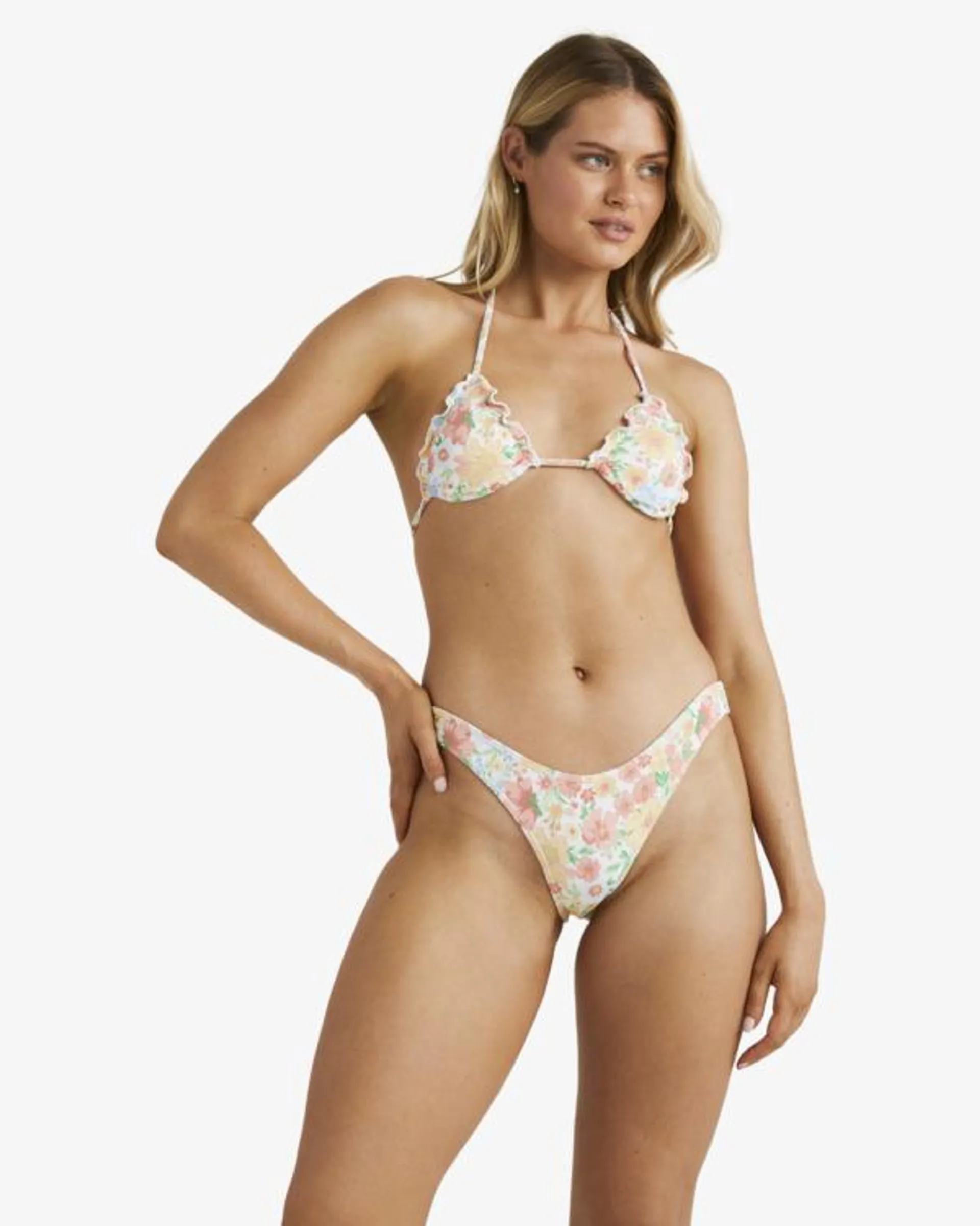 True Romance - Top de bikini con cuello deportivo para Mujer