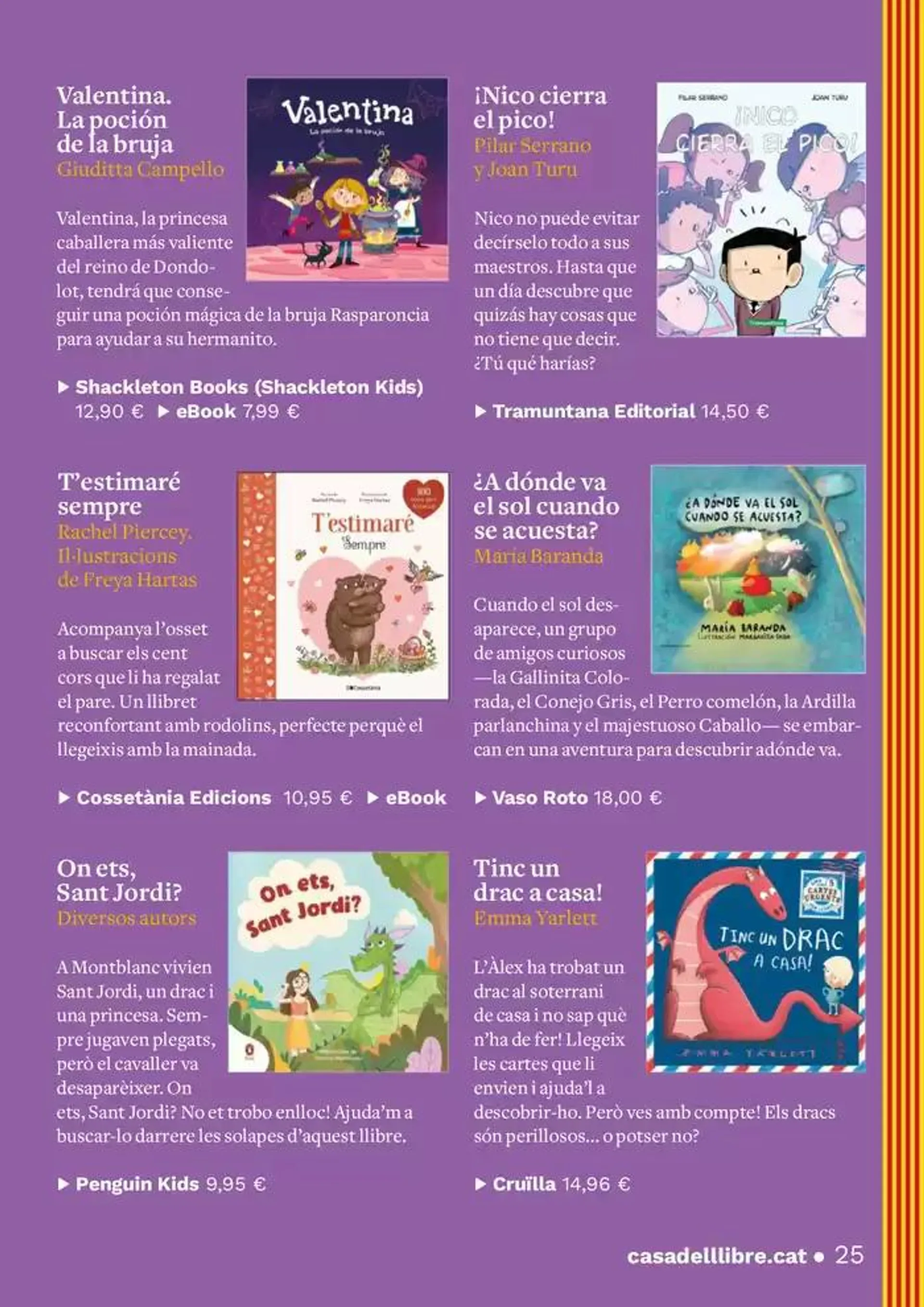 Catálogo de Sant Jordi 2025 8 de abril al 22 de abril 2025 - Página 25