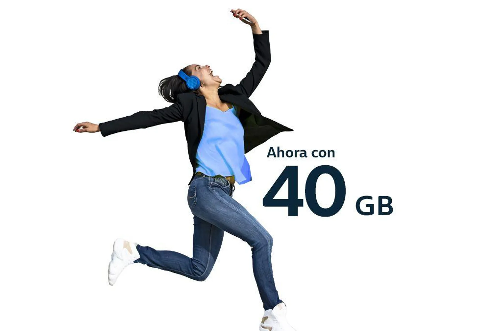 10 GB + 30 GB de regalo. Velocidad 5G+