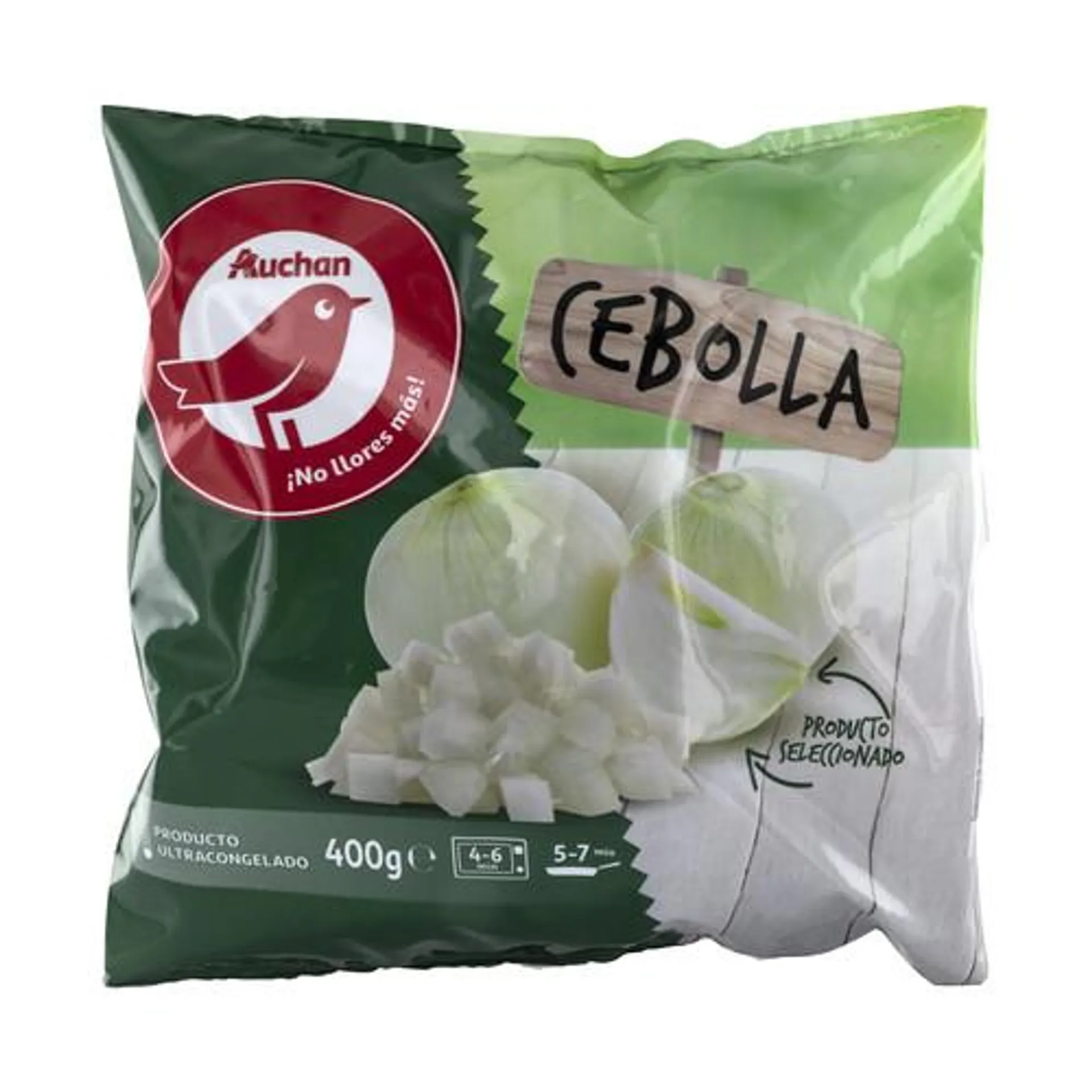 PRODUCTO ALCAMPO Cebolla cortada en dados PRODUCTO ALCAMPO 400 g.