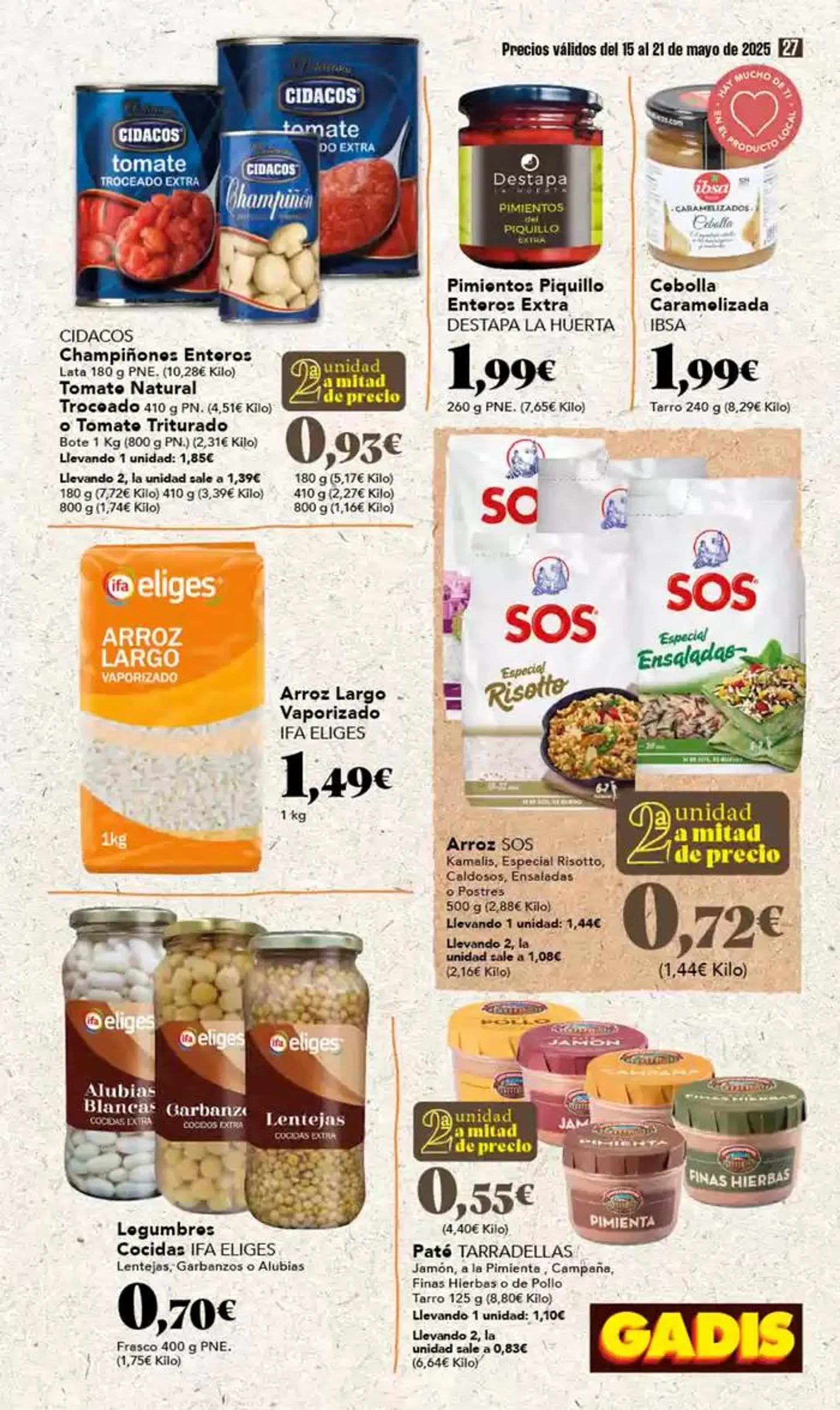 Catálogo de Precios válidos del 15 al 21 de mayo 15 de mayo al 21 de mayo 2025 - Página 27