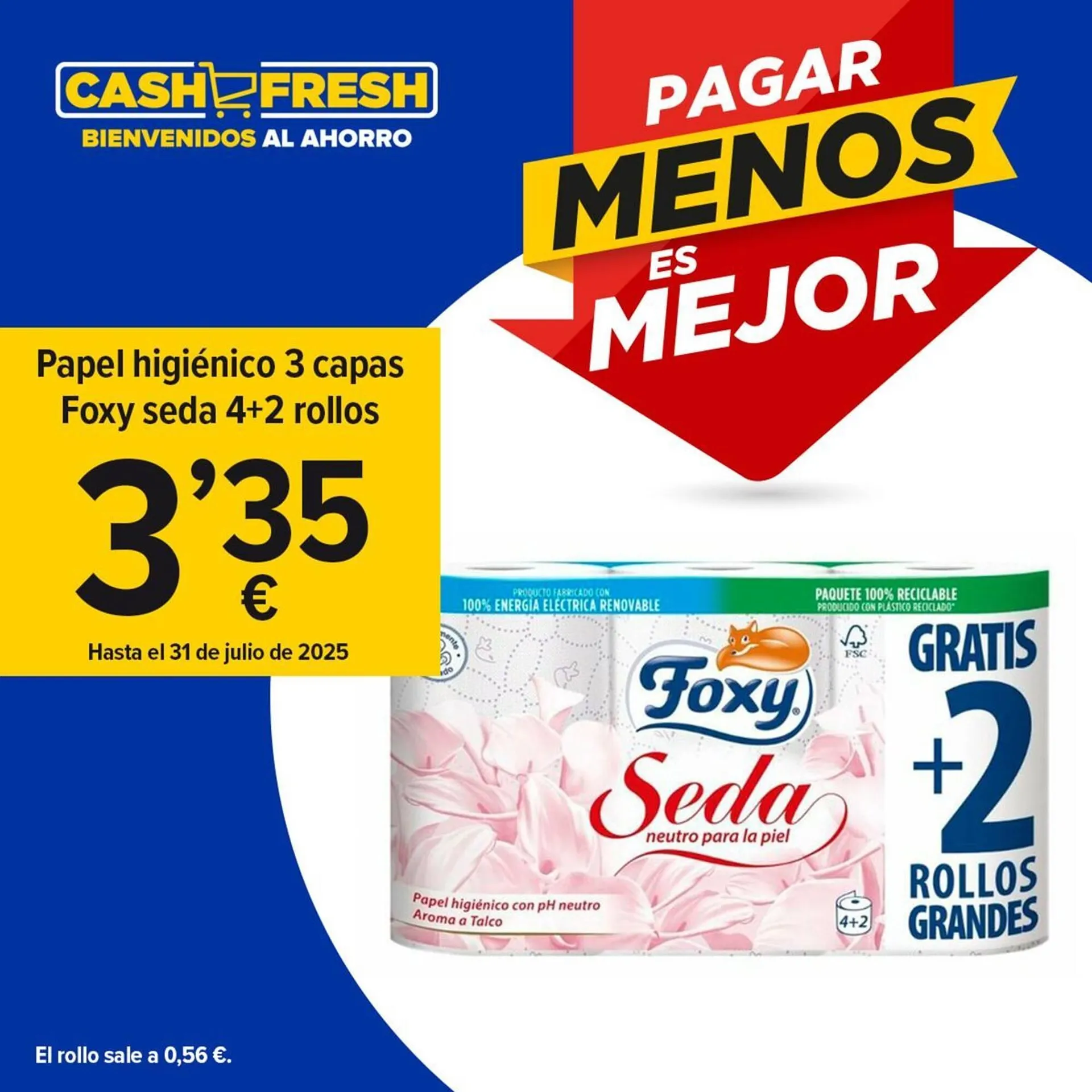 Catálogo de Folleto Cash Fresh 18 de julio al 31 de julio 2025 - Página 1