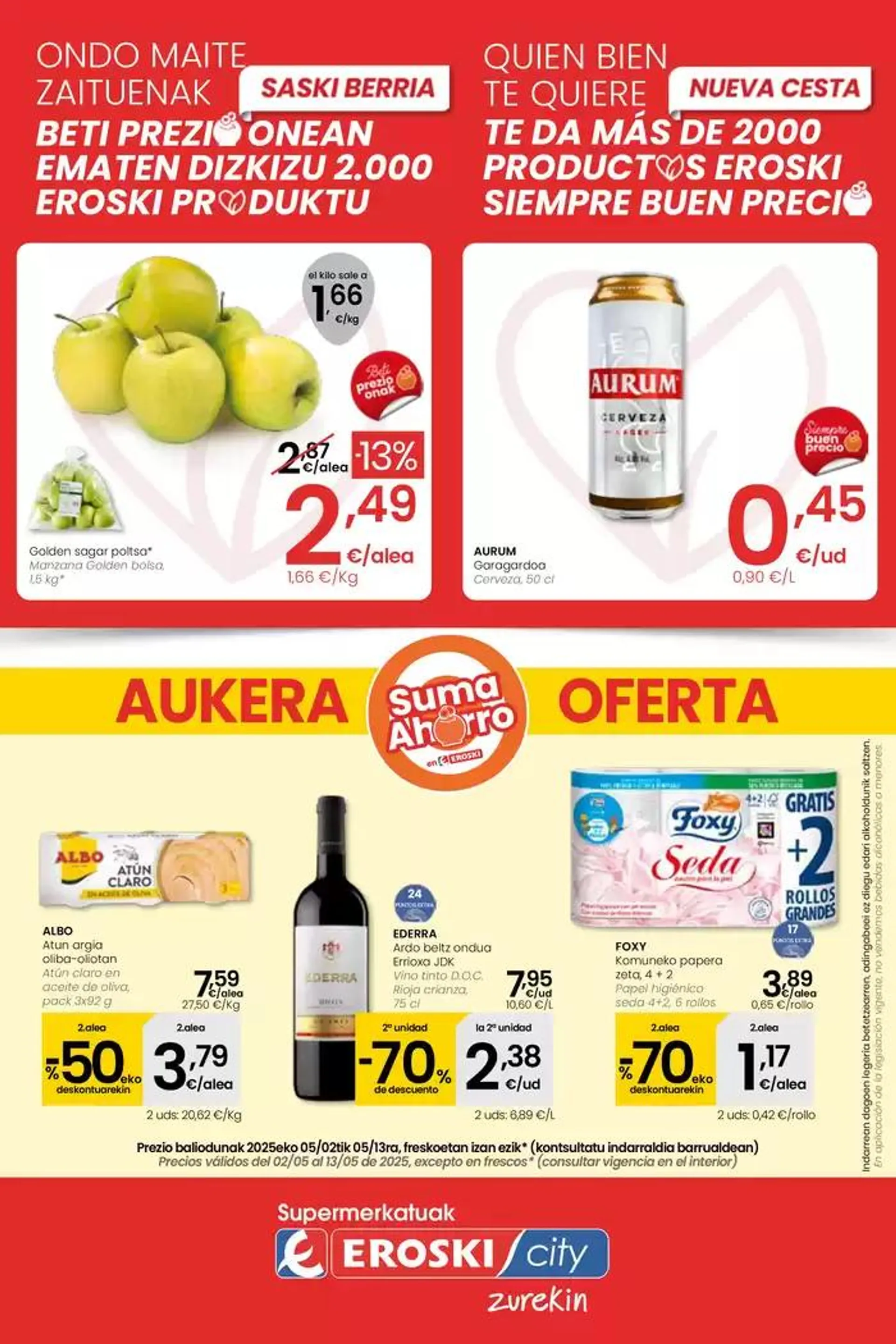 AUKERA OFERTA EROSKI CITY - 1