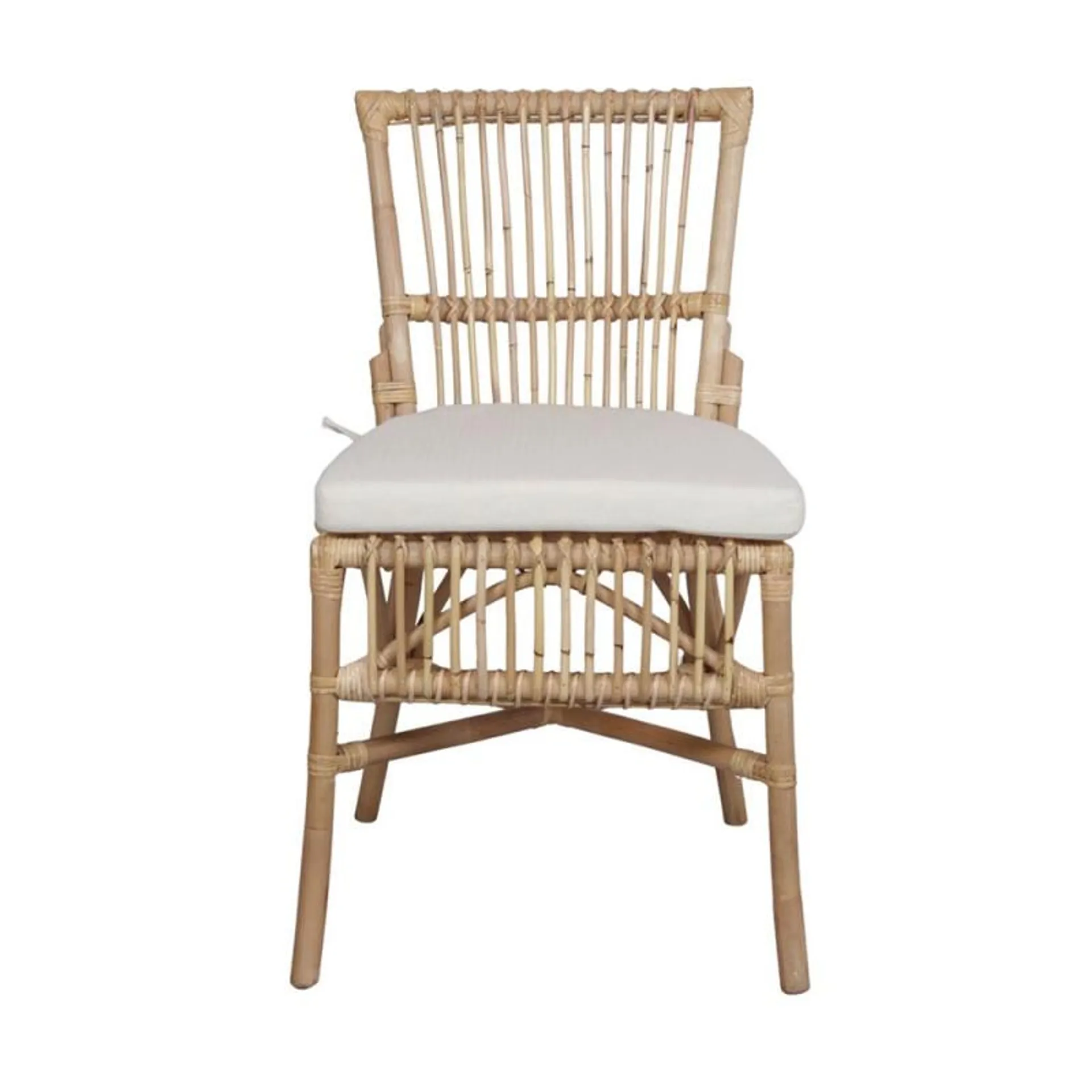 Mile dining chair, rattan