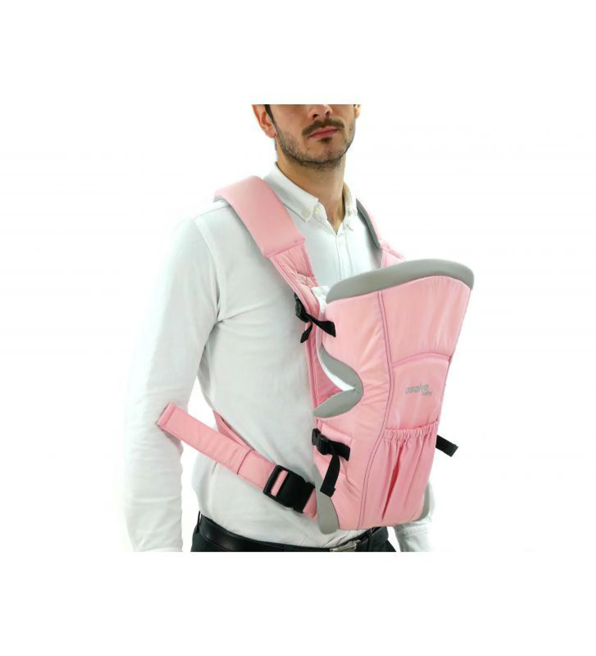 Mochila Portabebés Rosa 2020