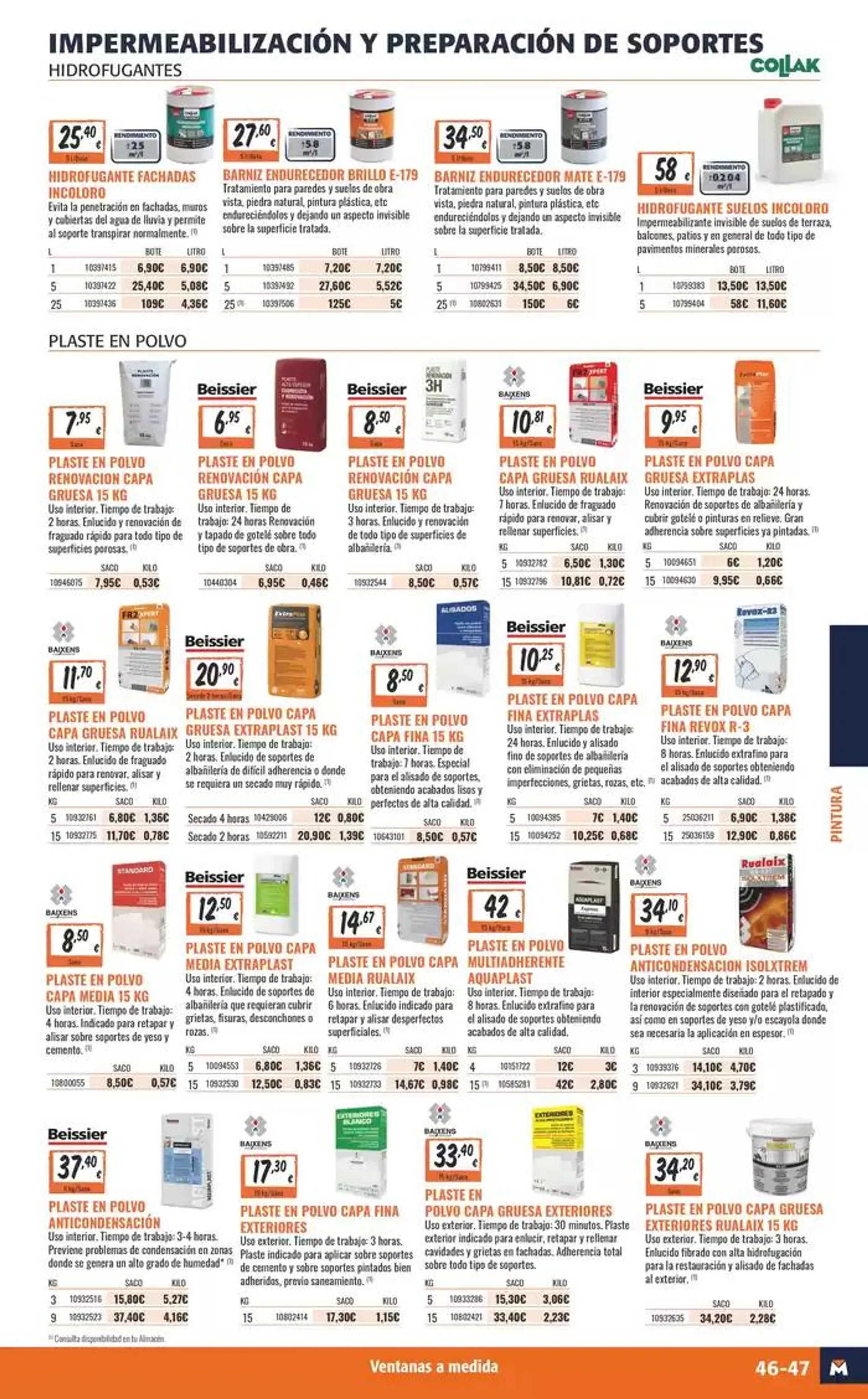 Catálogo de Folleto Reforma De Otoño Alicante 11 de octubre al 11 de noviembre 2024 - Página 47