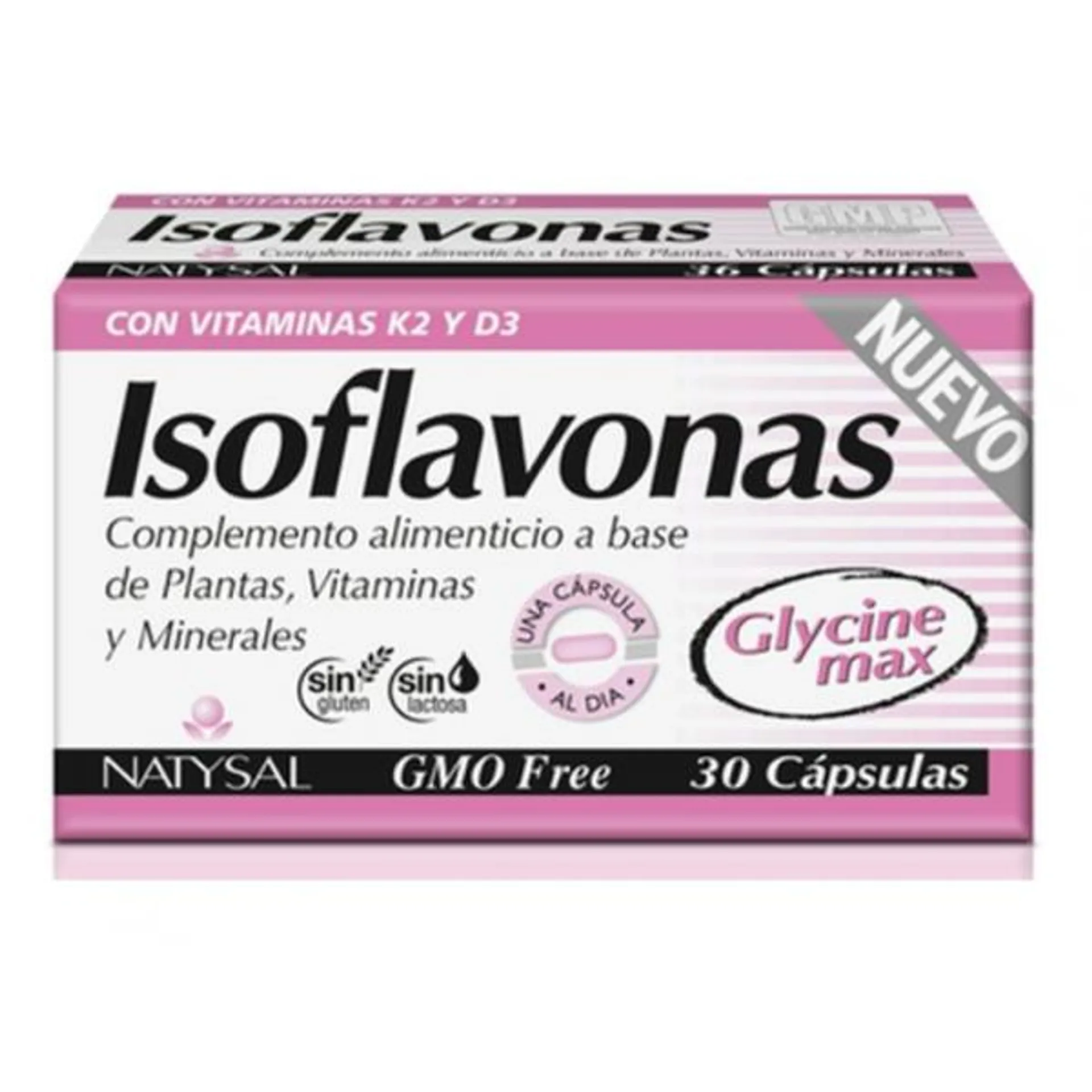 ISOFLAVONAS (40% Isoflav. + Complejo vitaminico) – Natysal