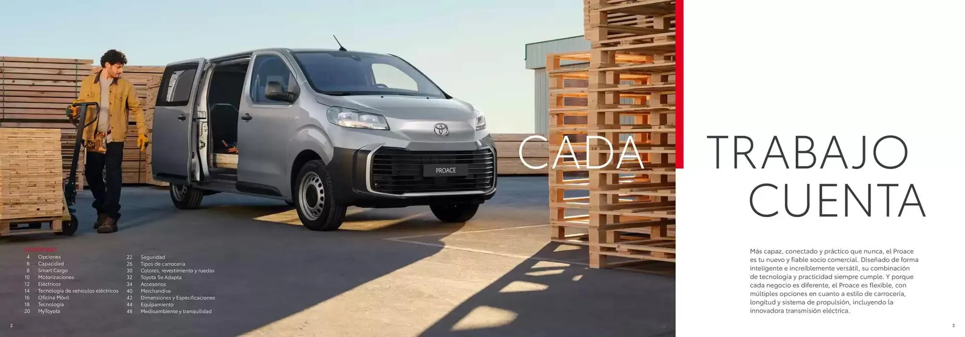 Catálogo de Catálogo Toyota Proace 25 de octubre al 25 de octubre 2025 - Página 2