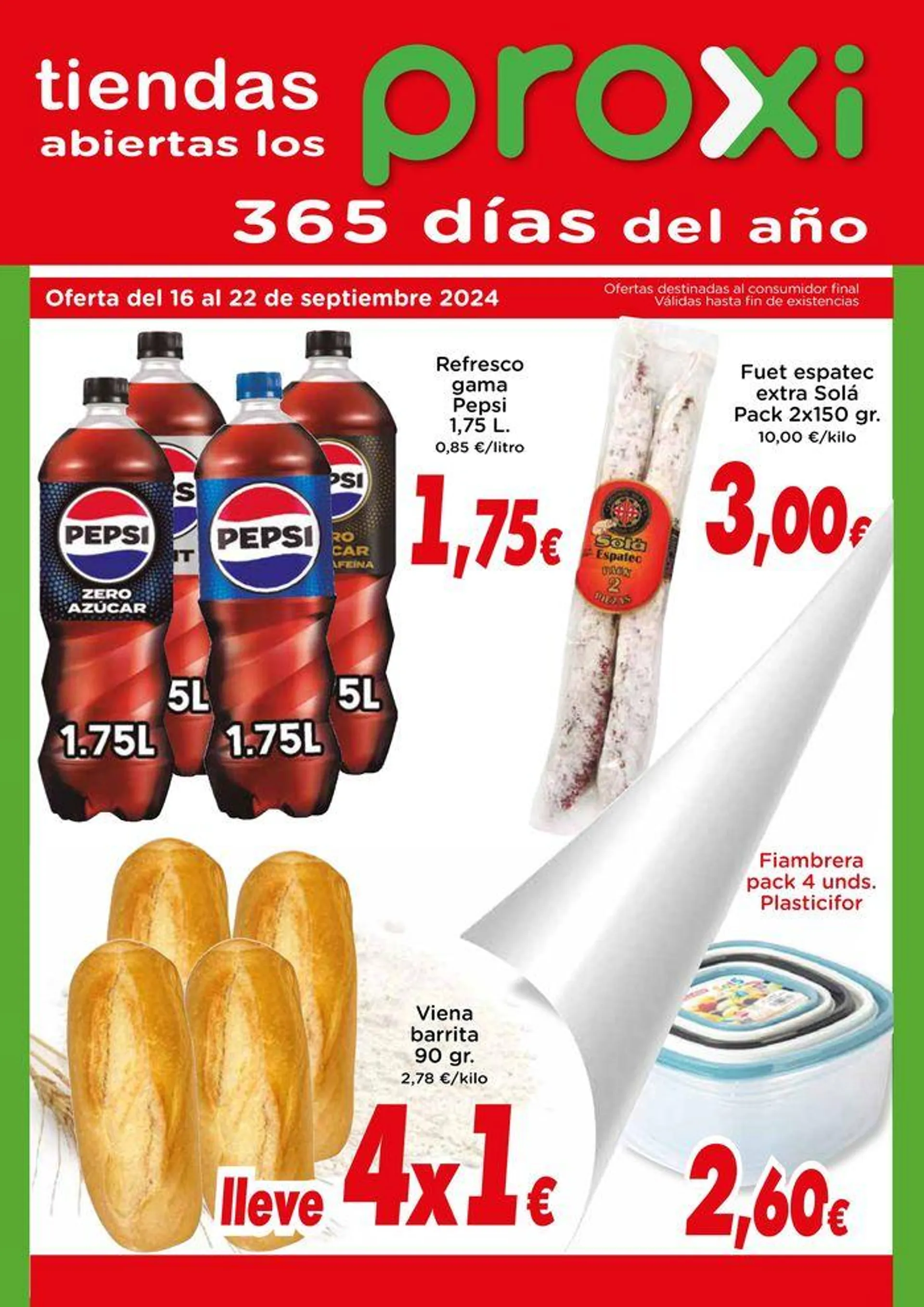 Oferta del 16 al 22 de septiembre 2024 - 1