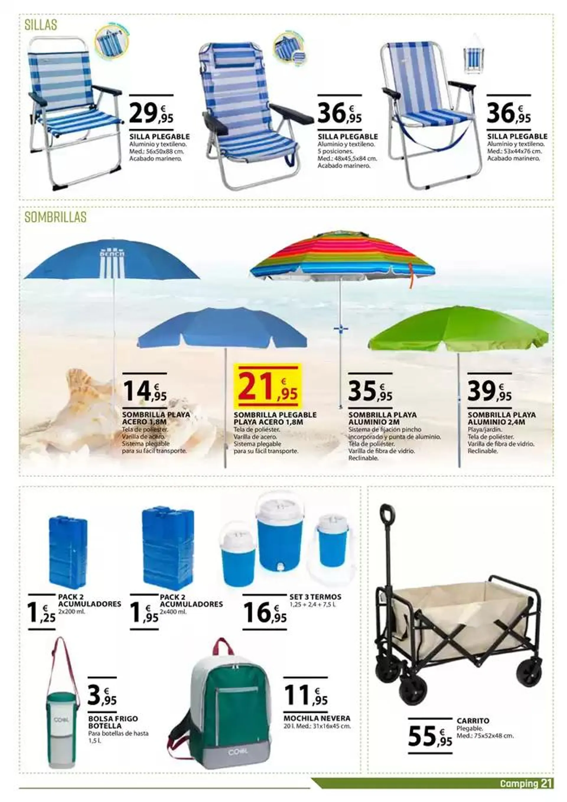 Catálogo de Folleto Jardín y Terraza 2025 28 de abril al 15 de julio 2025 - Página 21