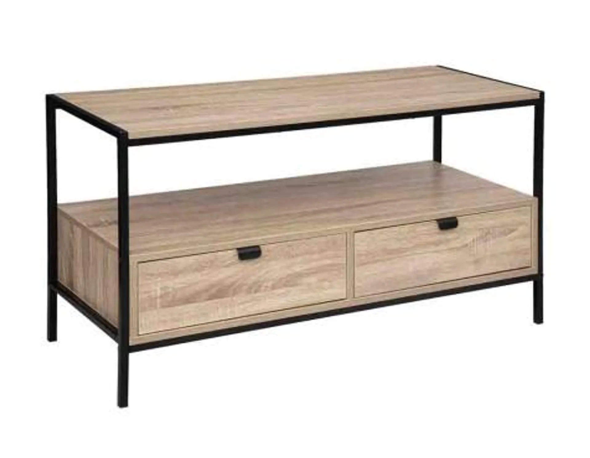 Mueble Tv Aliaj Madera Y Metal