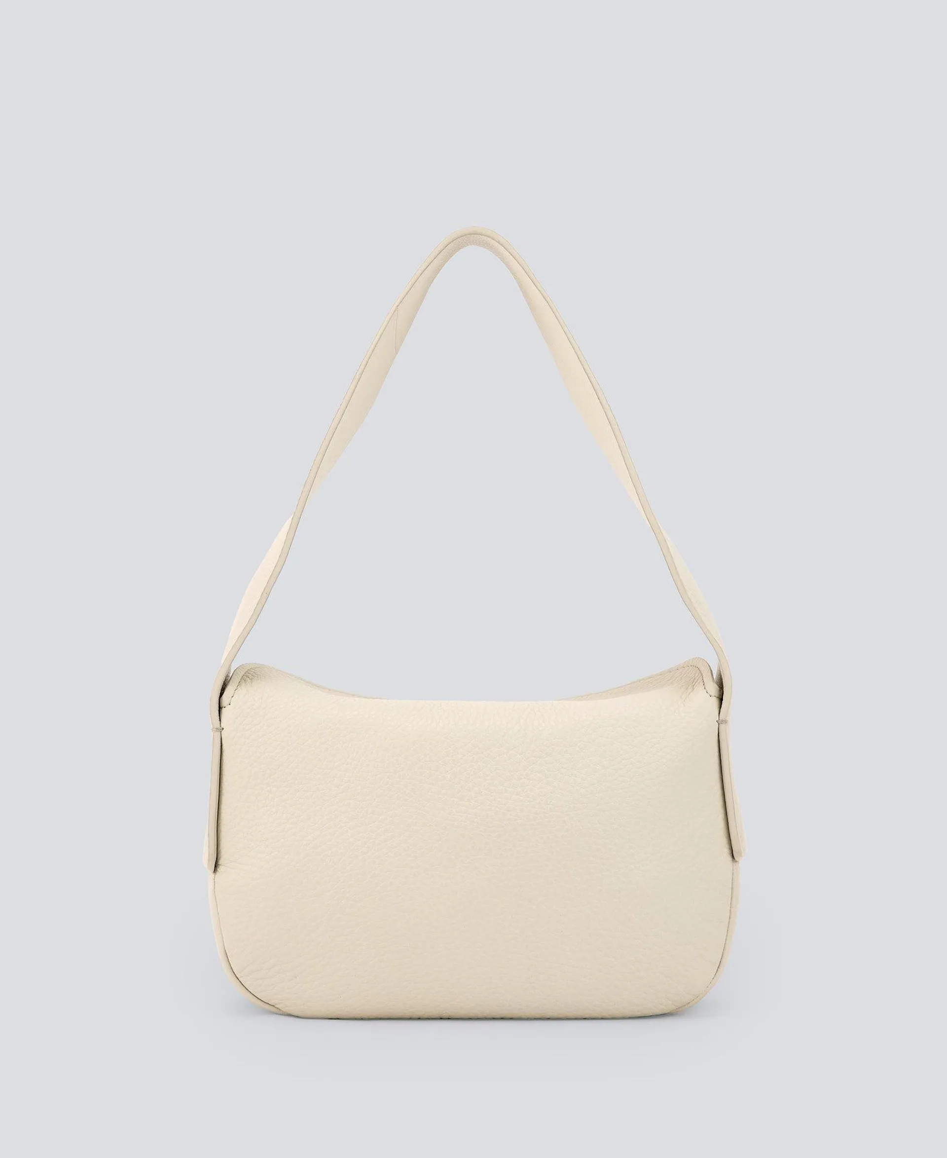 Responsible leather mini hobo bag woman