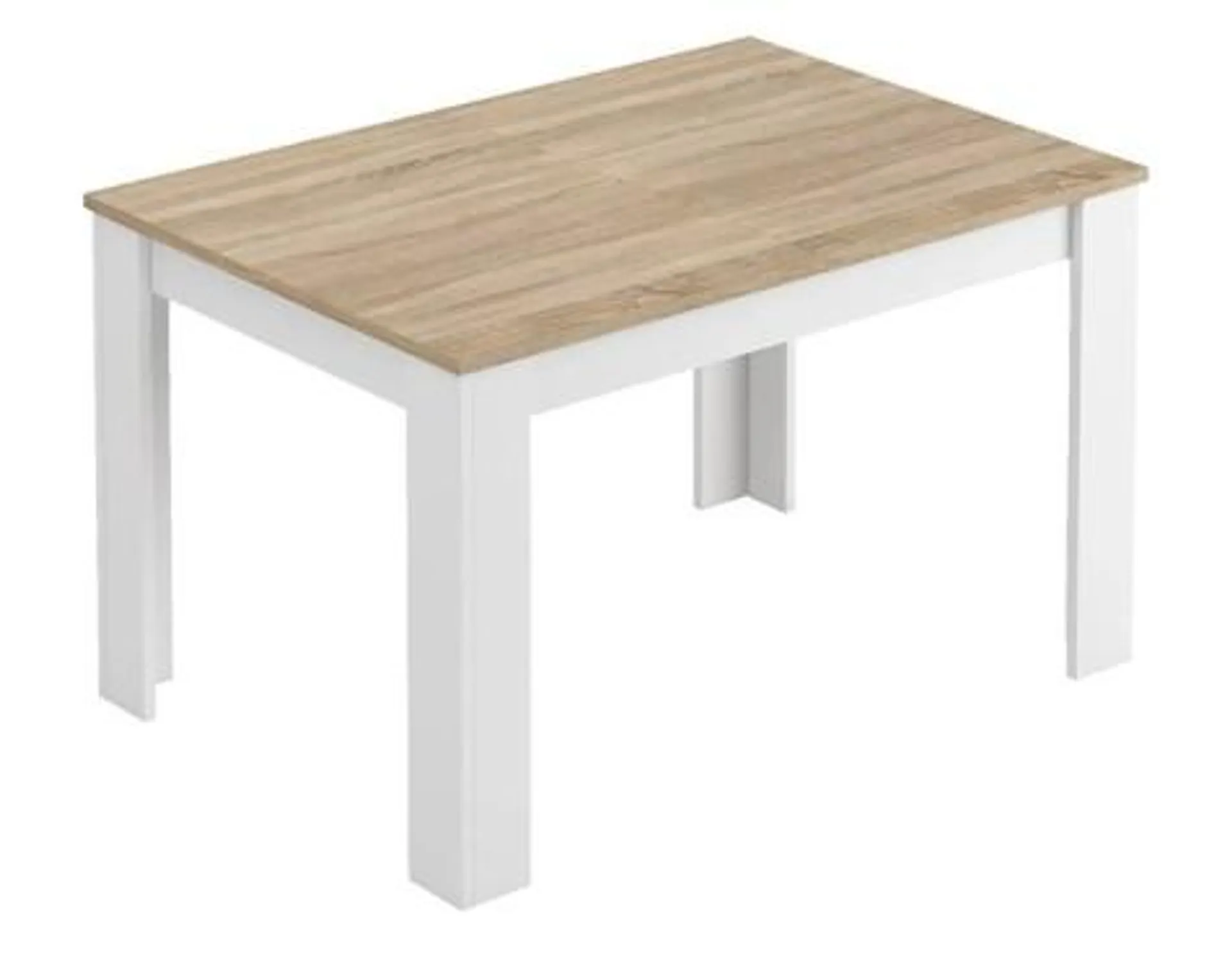 Mesa Comedor Extensible Kendra Roble Blanco