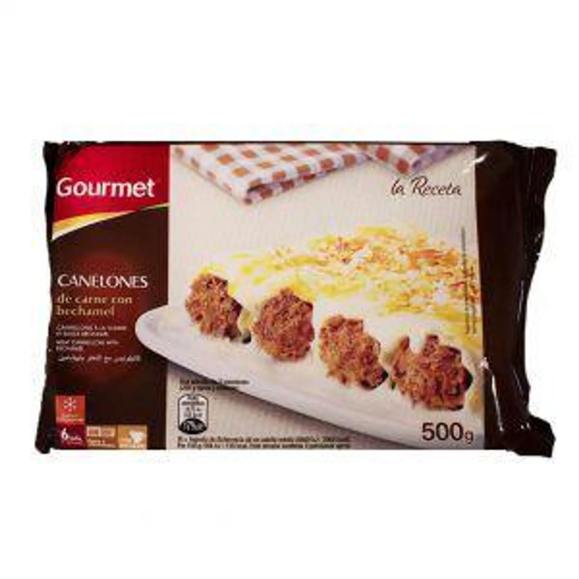 CANELON GOURMET BECHAMEL GRATINADO