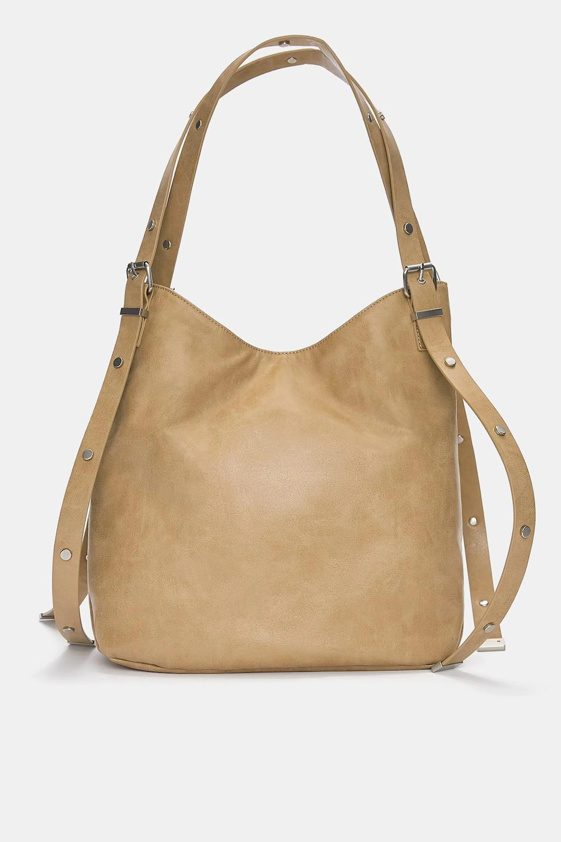 Bolso shopper tachas