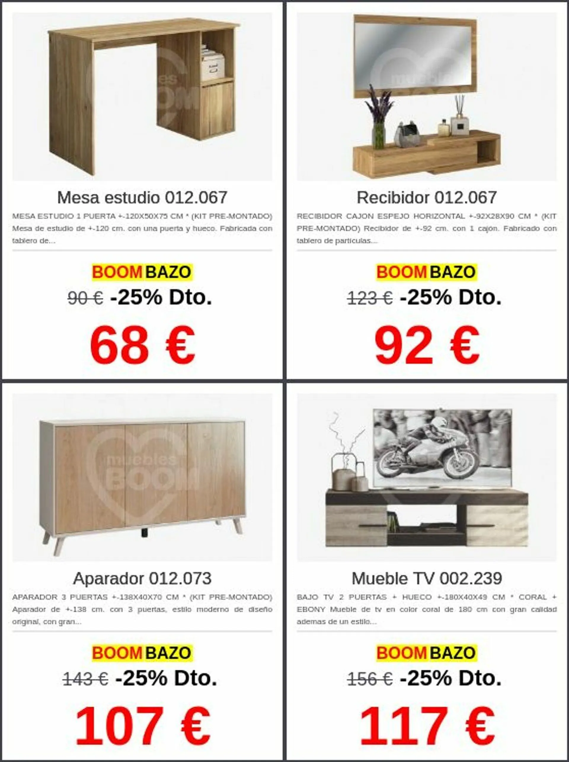 Catálogo de Muebles BOOM Oferta actual 28 de julio al 6 de agosto 2025 - Página 3