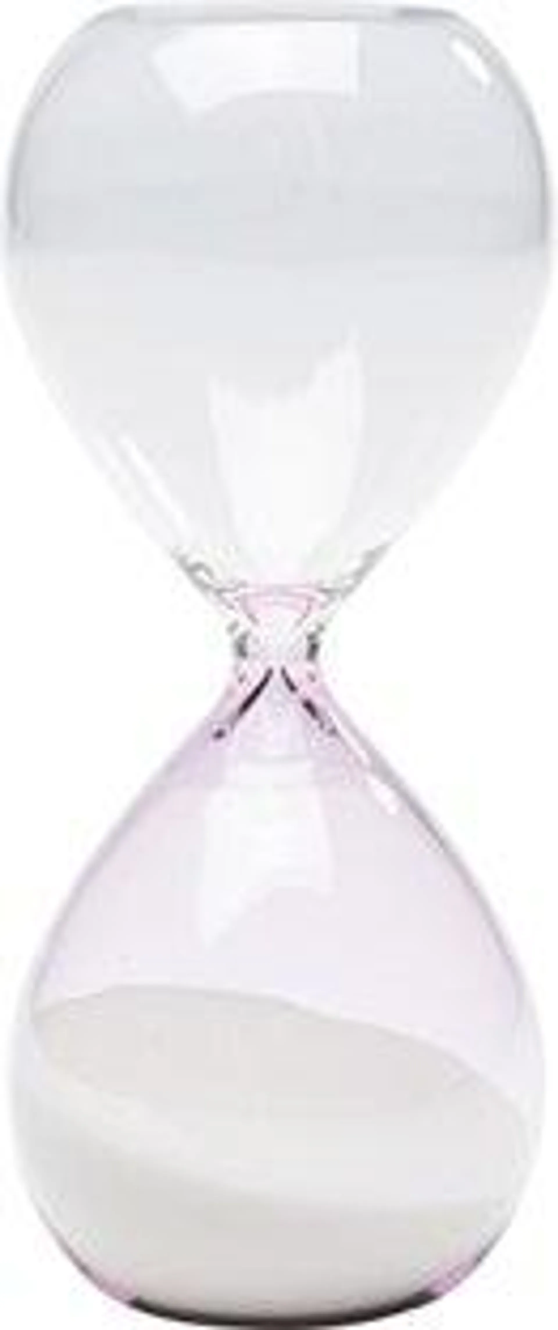 Reloj de arena Timer transparente 17cm