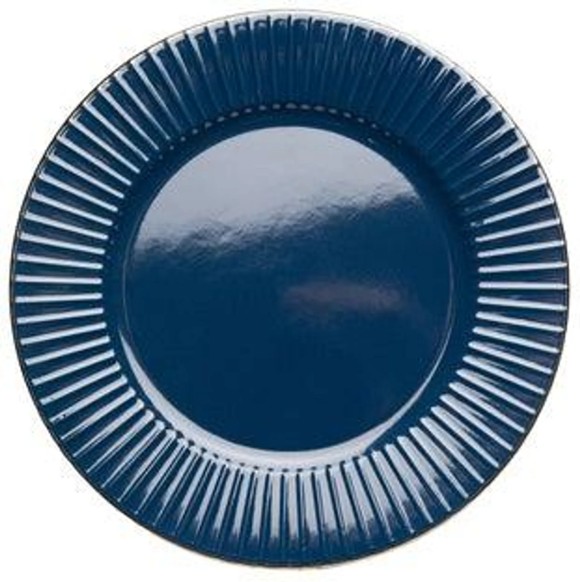 Plato Muse azul Ø27cm