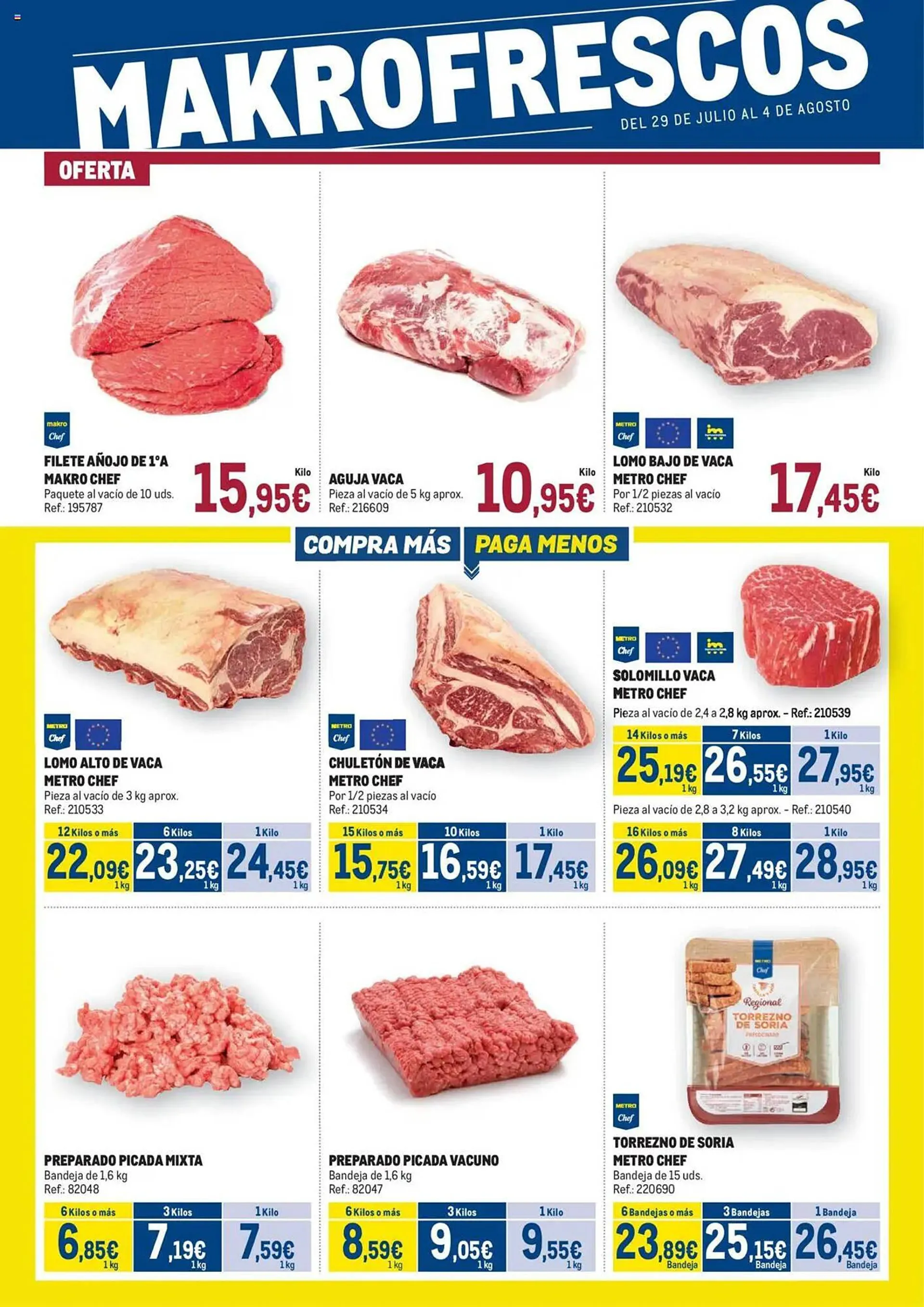 Catálogo de Folleto Makro 29 de julio al 4 de agosto 2025 - Página 1