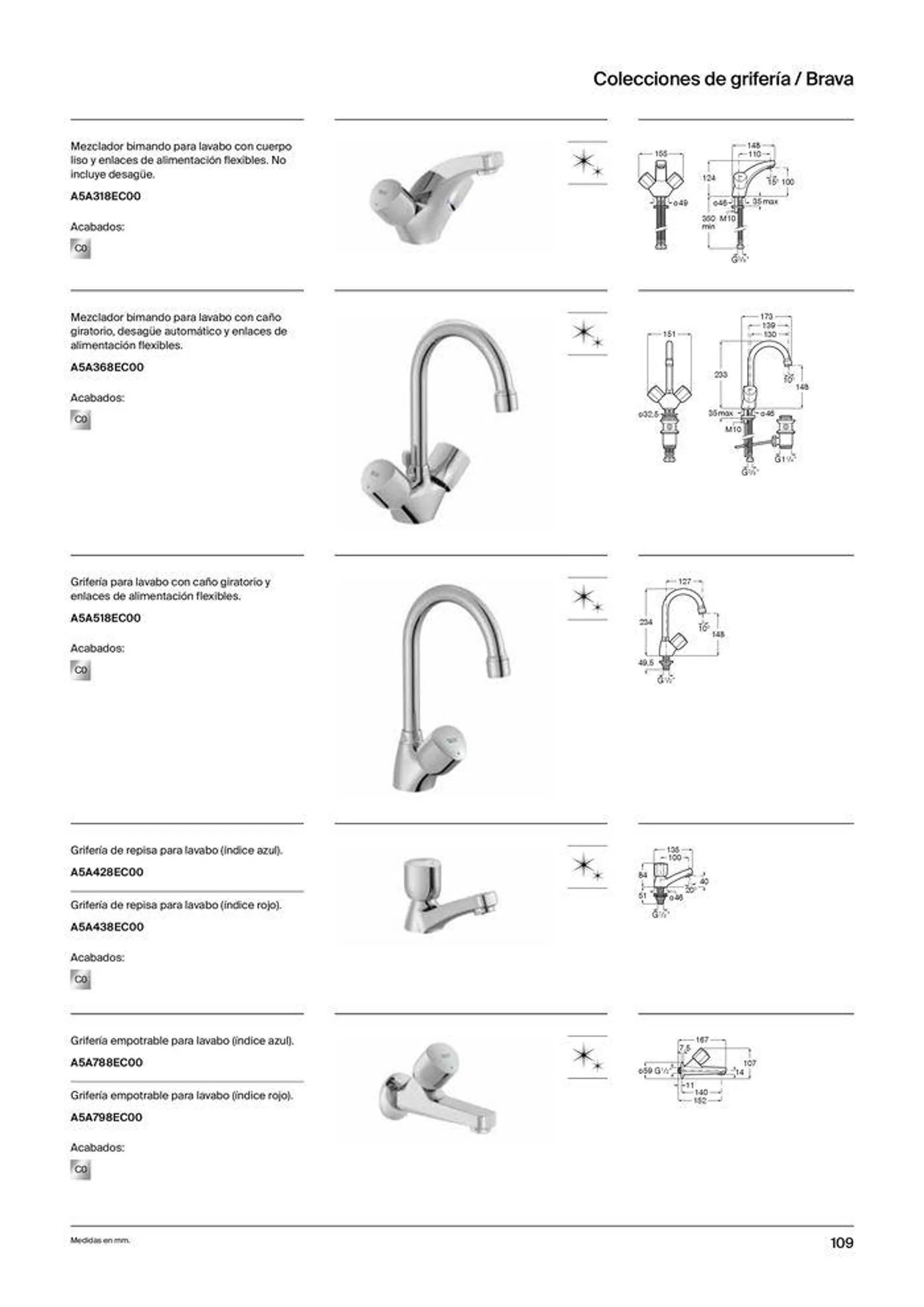 Catálogo de Grifería 19 de septiembre al 31 de diciembre 2024 - Página 111