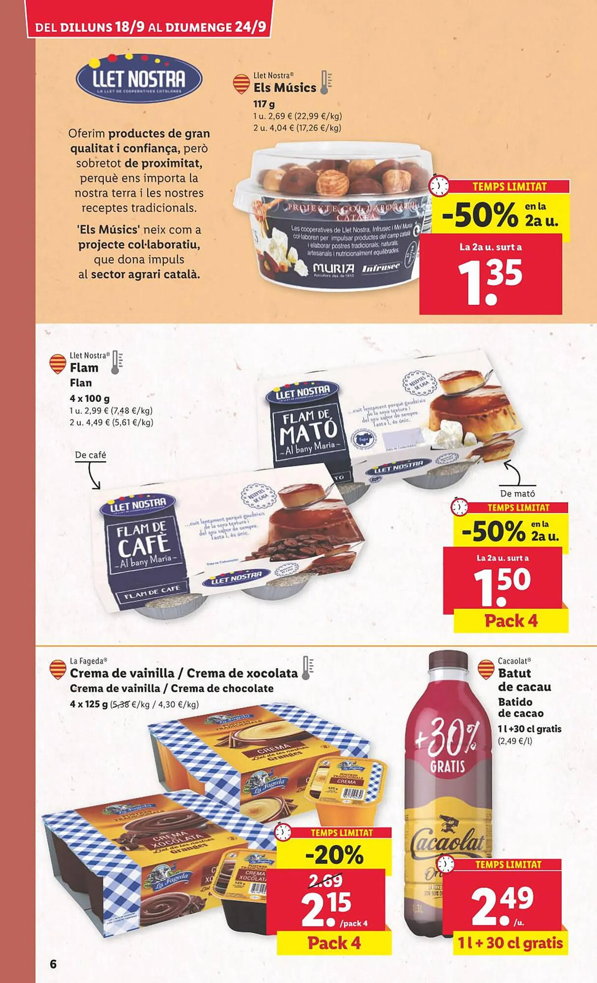 Catálogo de Folleto Lidl 18 de septiembre al 24 de septiembre 2023 - Página 6