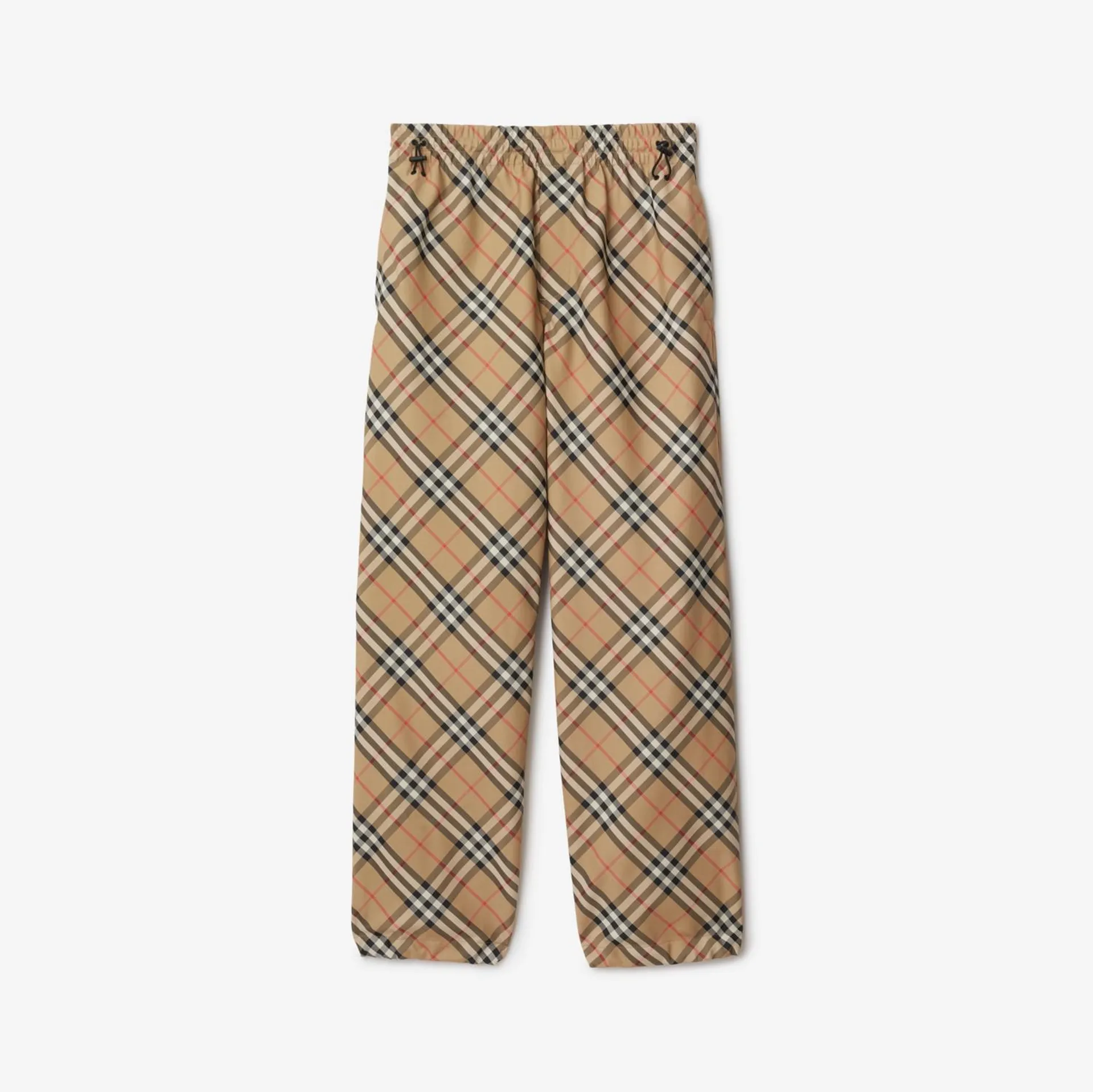 Check Twill Trousers