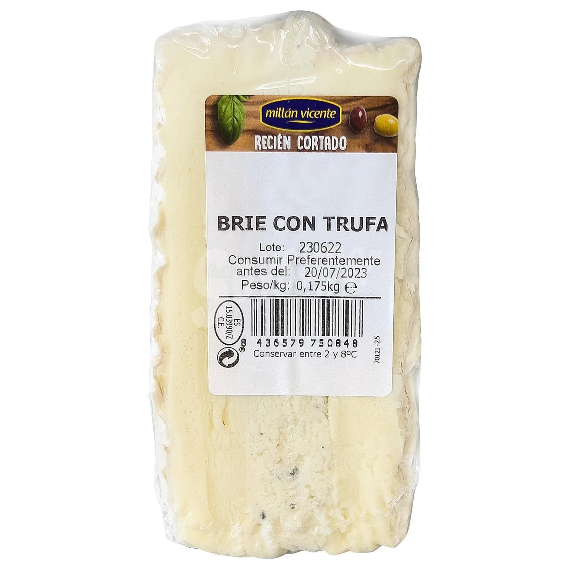 BRIE TRUFA CUÑA 180G.