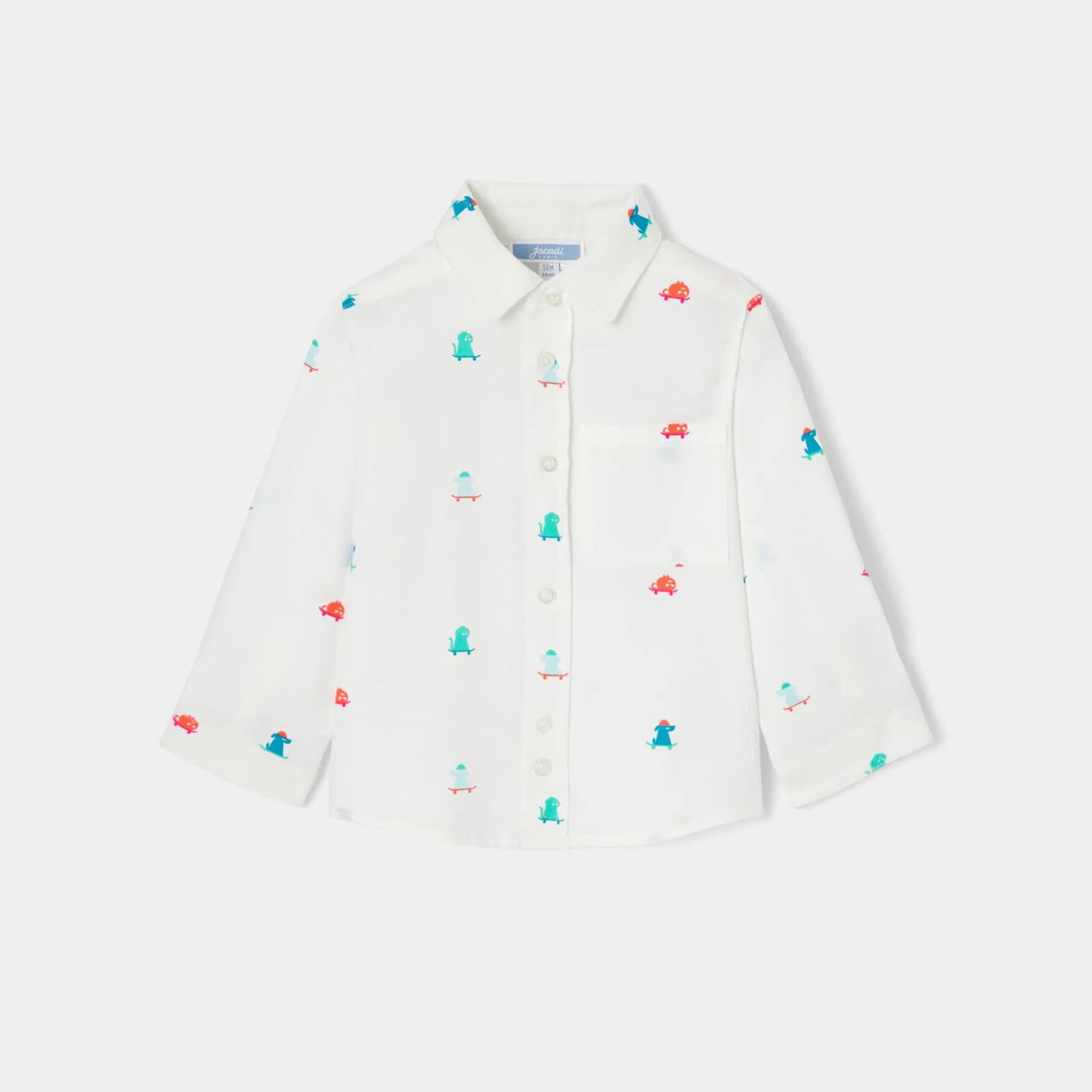 Camisa Oxford para bebé niño