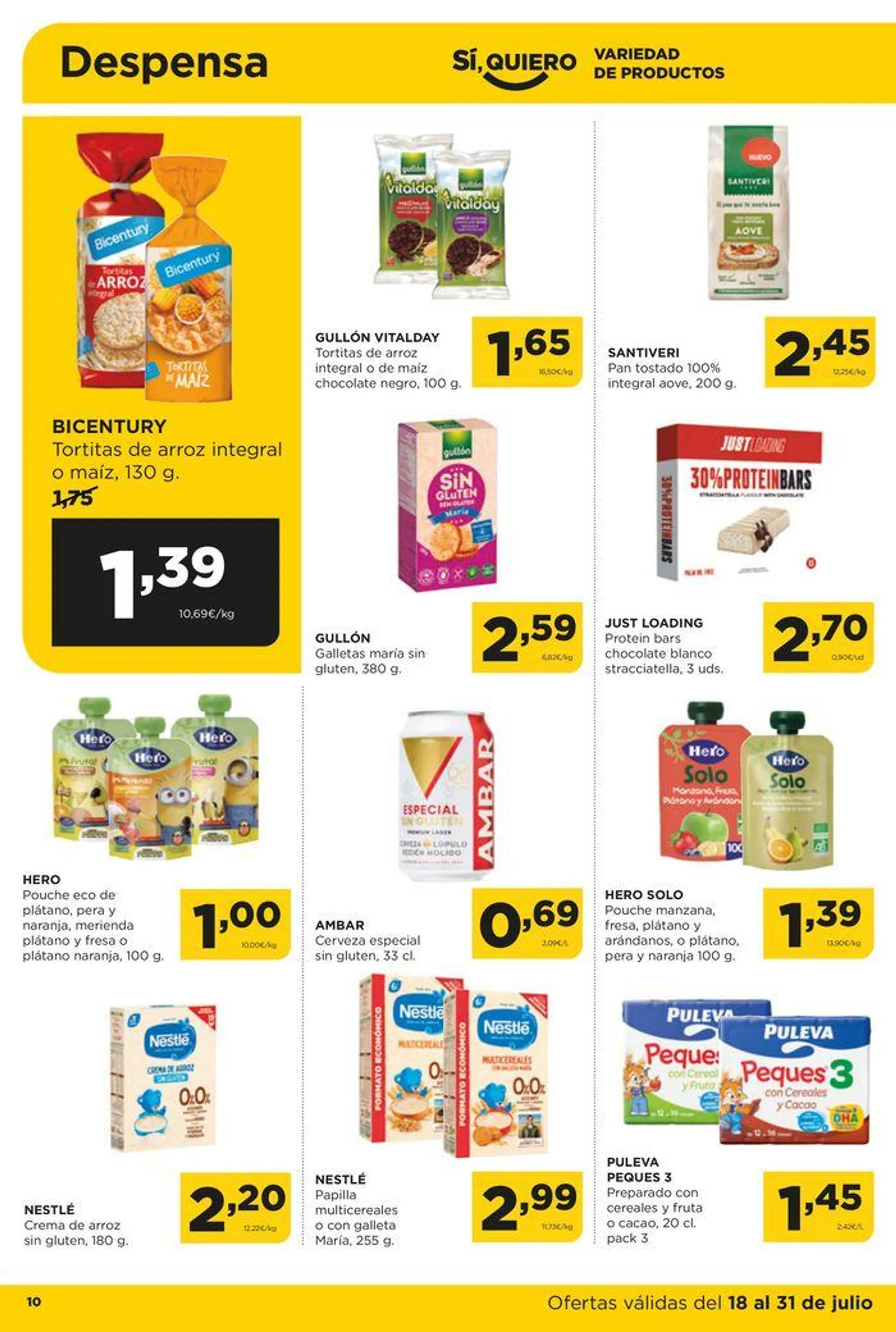 Ofertas válidas en Asturias del 18 al 31 de julio - 10