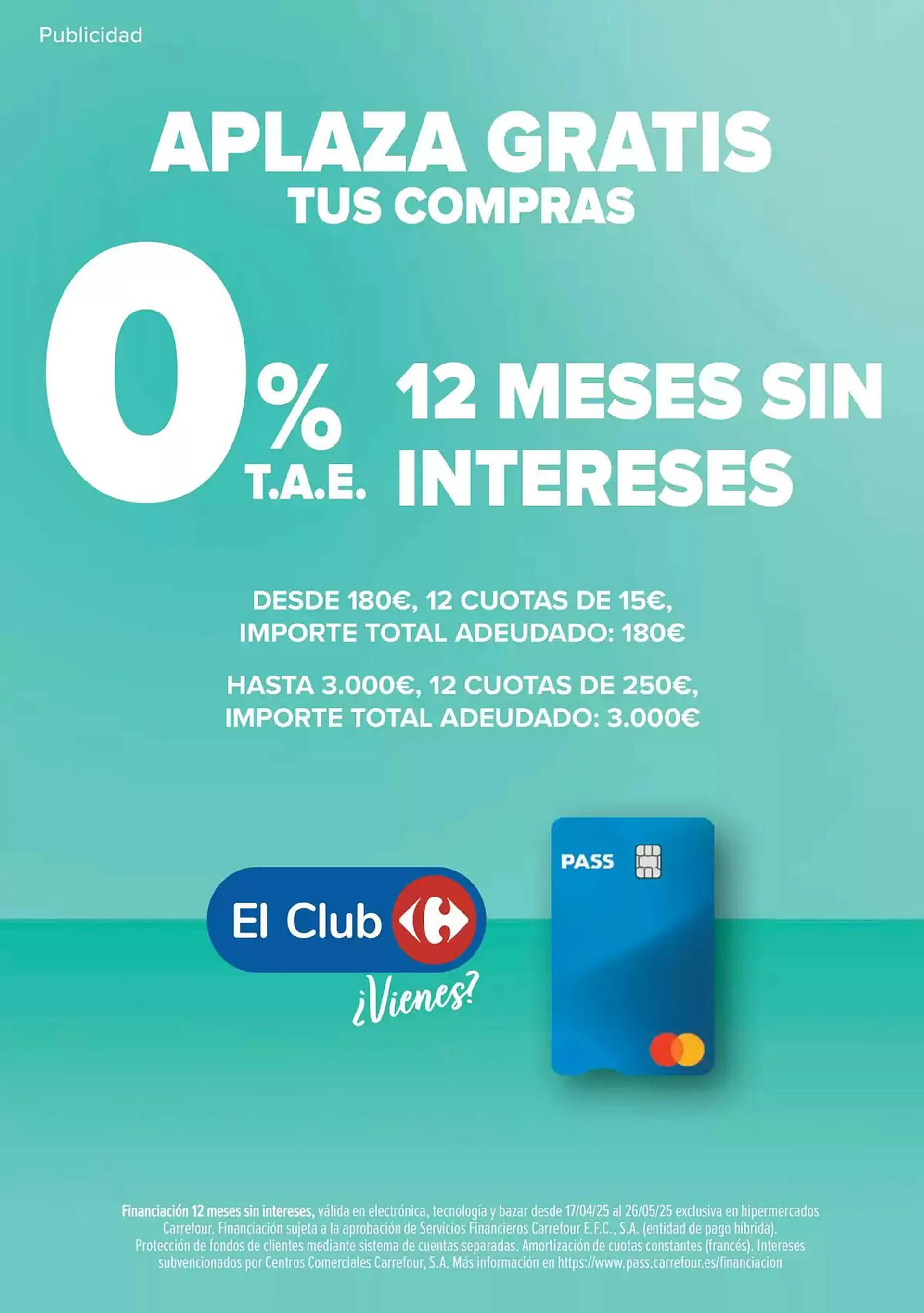 Catálogo de Folleto Carrefour 25 de abril al 4 de mayo 2025 - Página 14