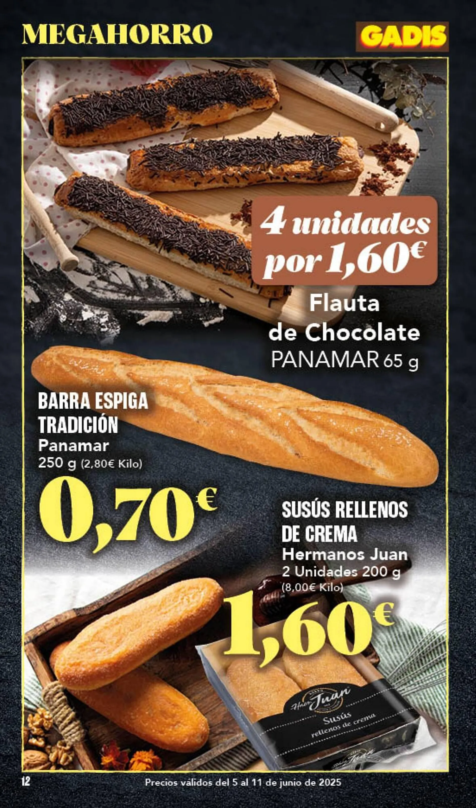 Catálogo de Folleto Gadis 5 de junio al 11 de junio 2025 - Página 12