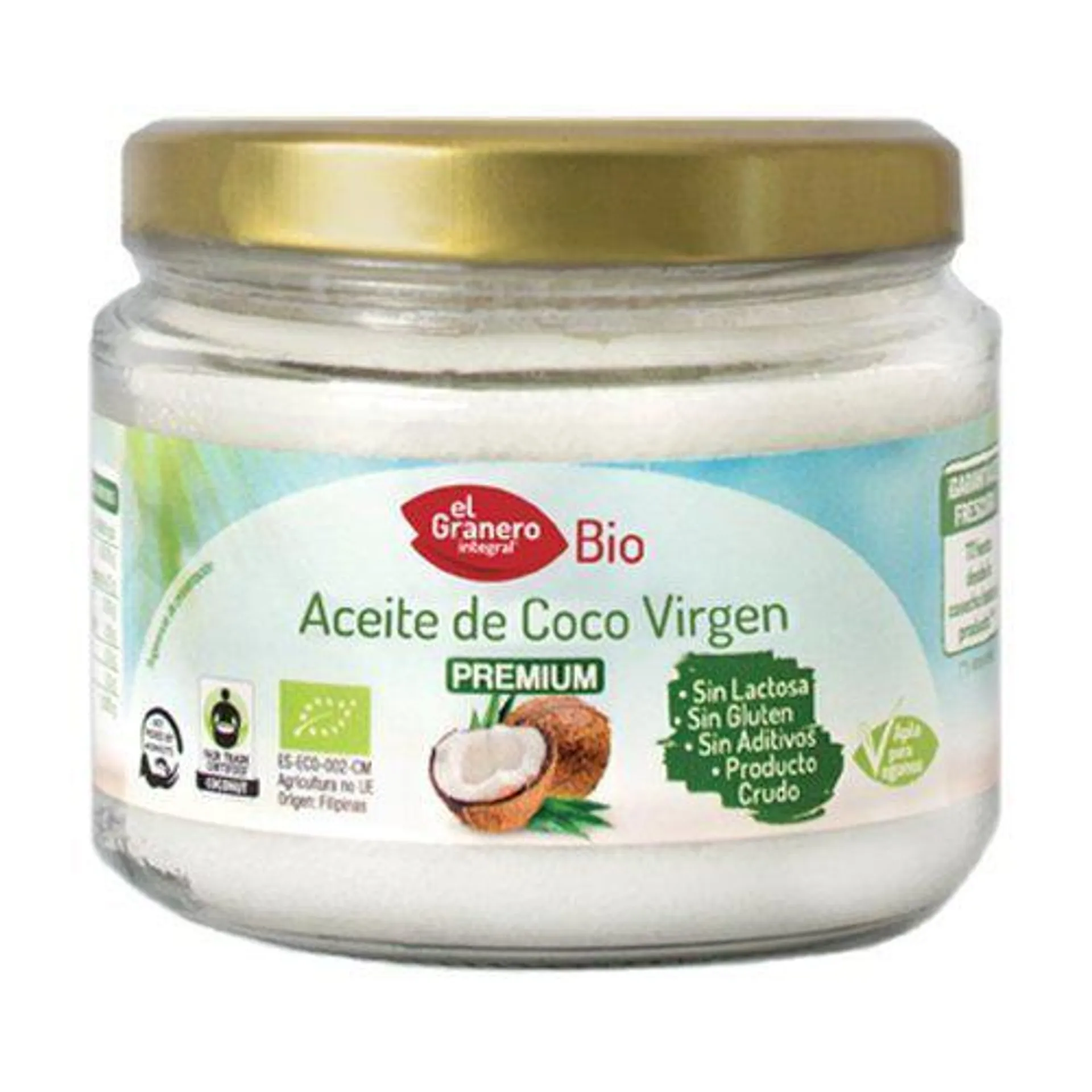 Aceite de Coco Virgen Bio (250 ml) – El Granero Integral