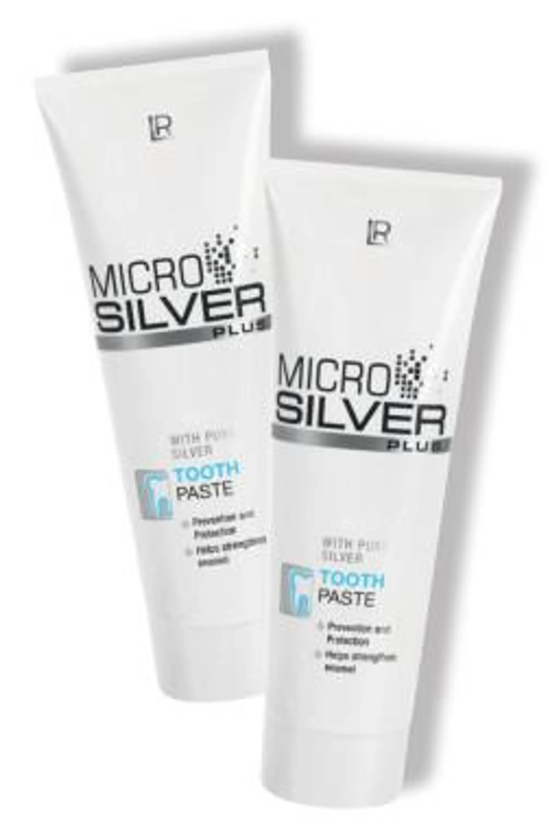 Microsilver Plus Set Doble Pasta de dientes