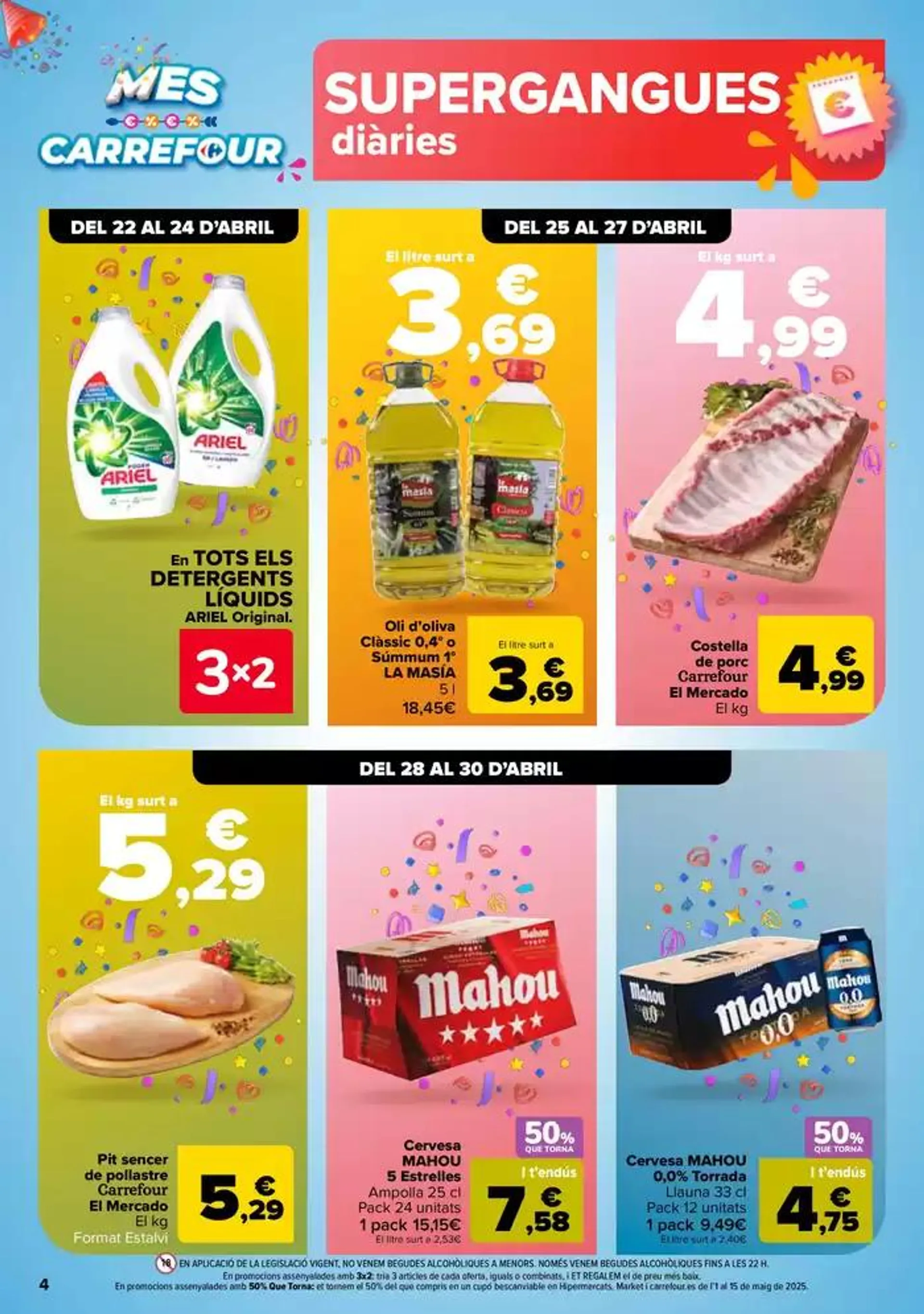Catálogo de 3x2 + CHOLLOS 22 de abril al 12 de mayo 2025 - Página 4