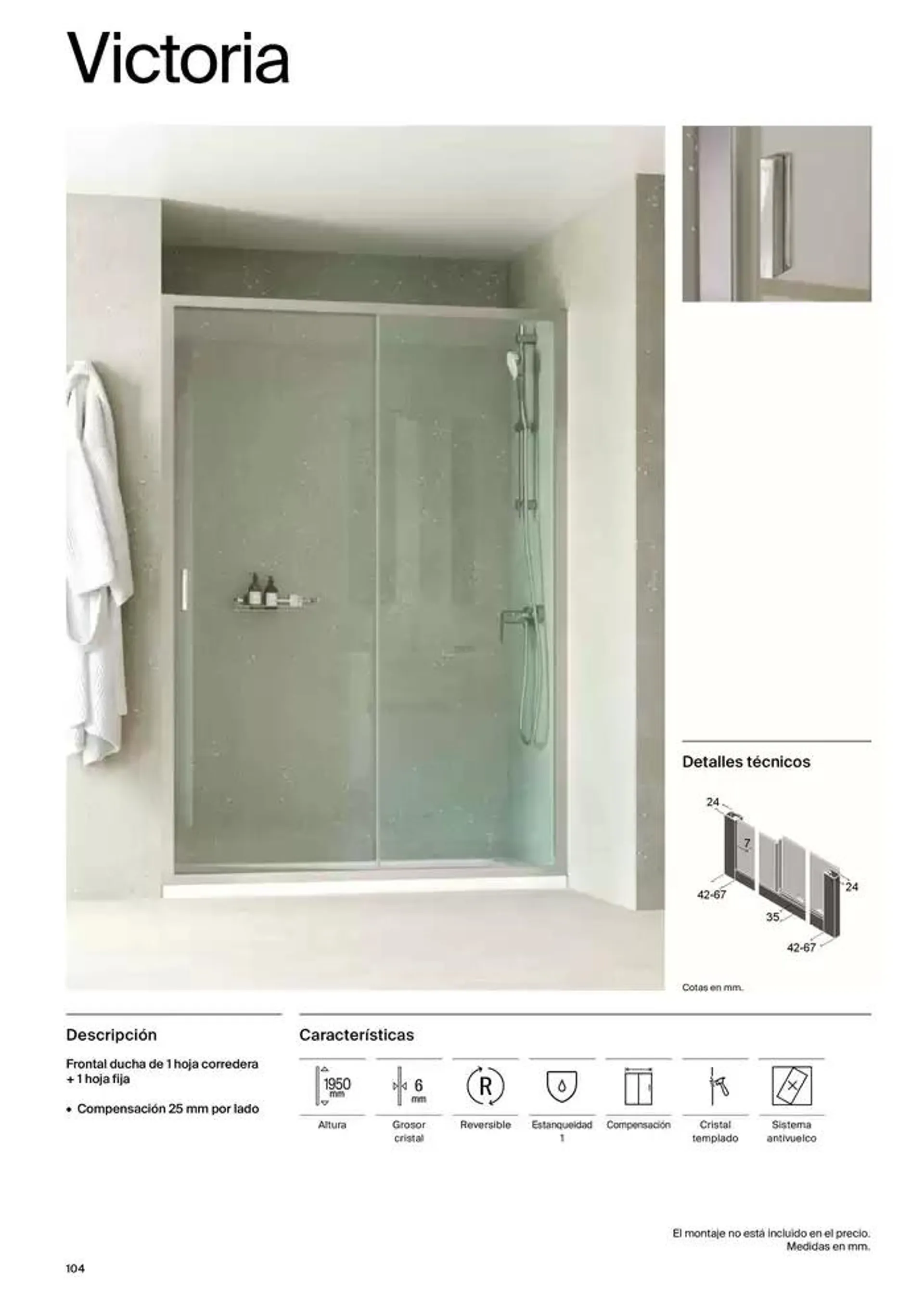Catálogo de Mamparas de Baño 9 de enero al 31 de diciembre 2025 - Página 106