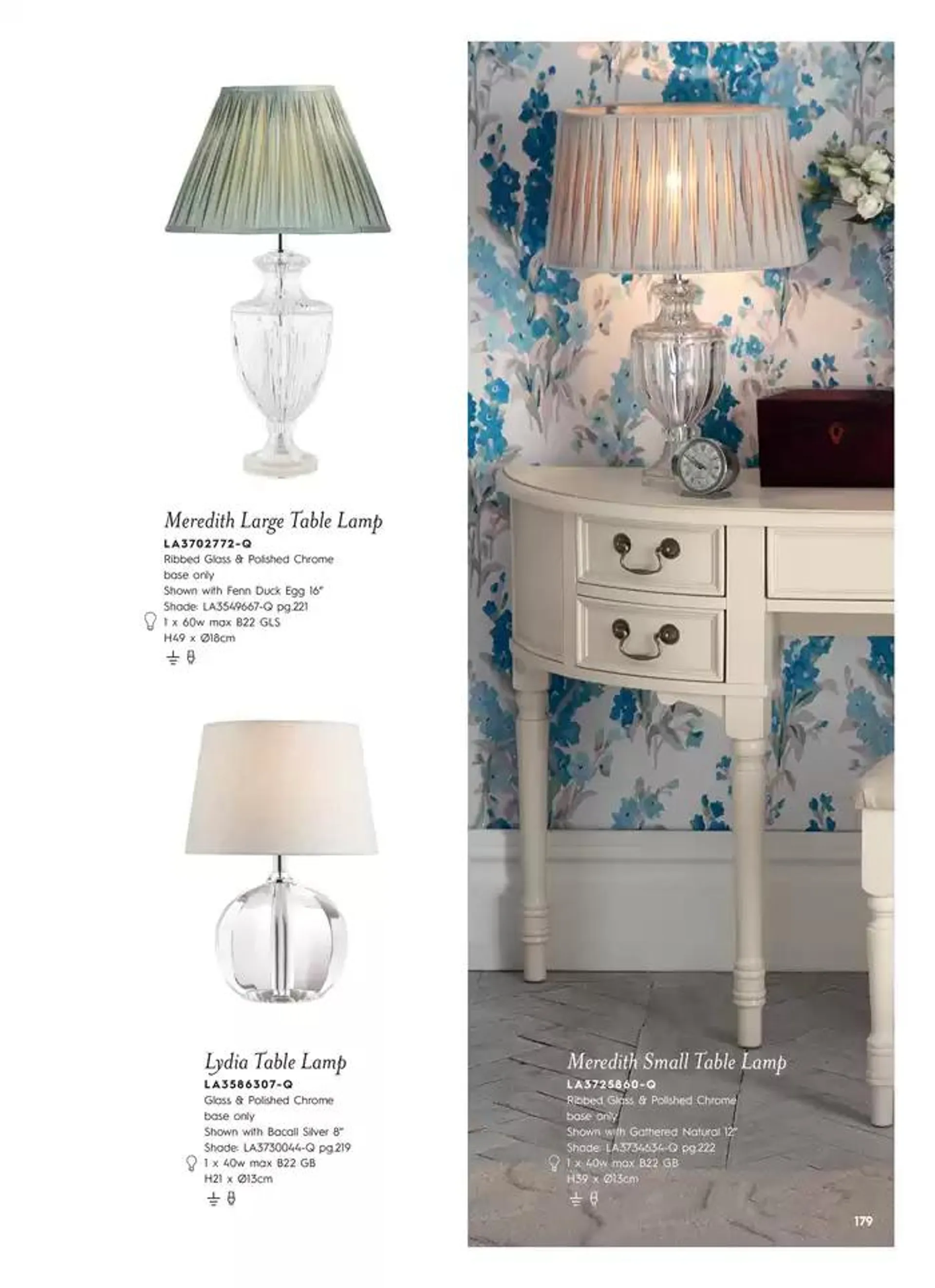 Catálogo de Lighting & Mirror Collection 12 de marzo al 31 de agosto 2025 - Página 181