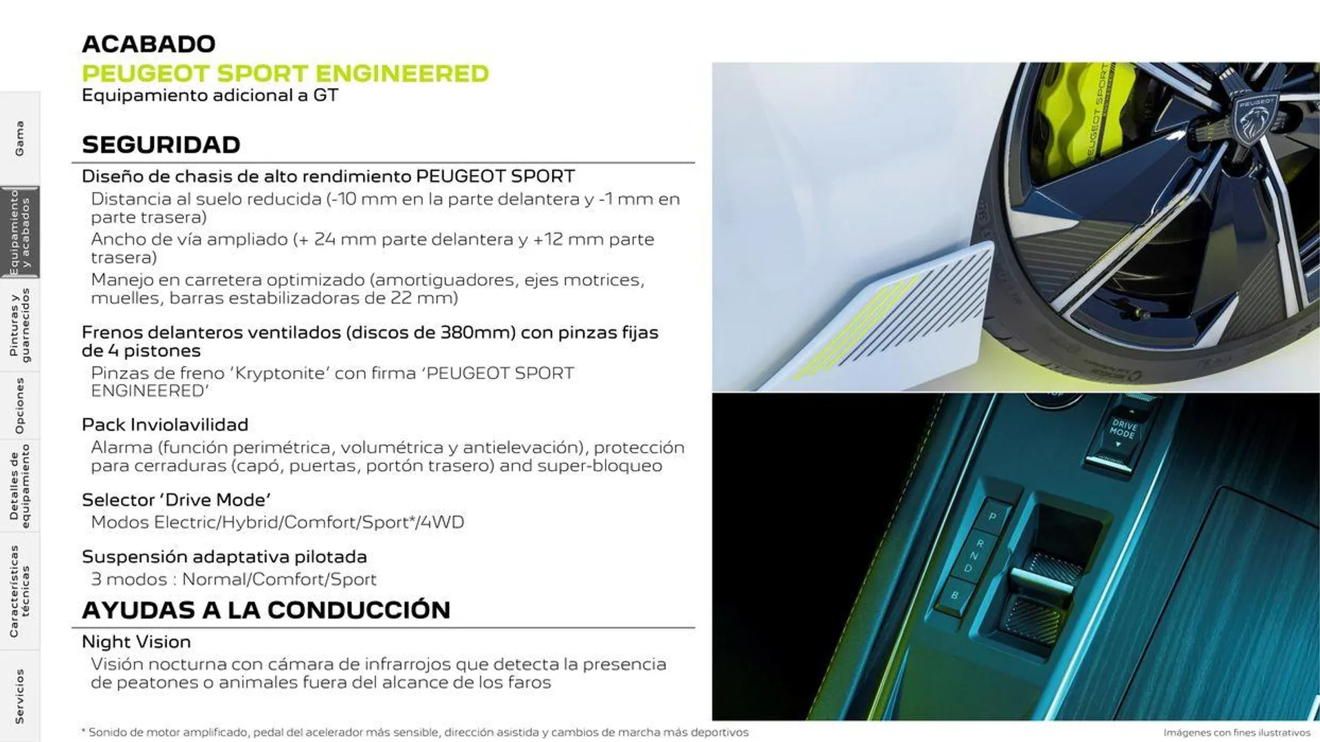 Catálogo de Nuevo Peugeot 508 Plug-in Hybrid • Térmico 5 de agosto al 5 de agosto 2025 - Página 11