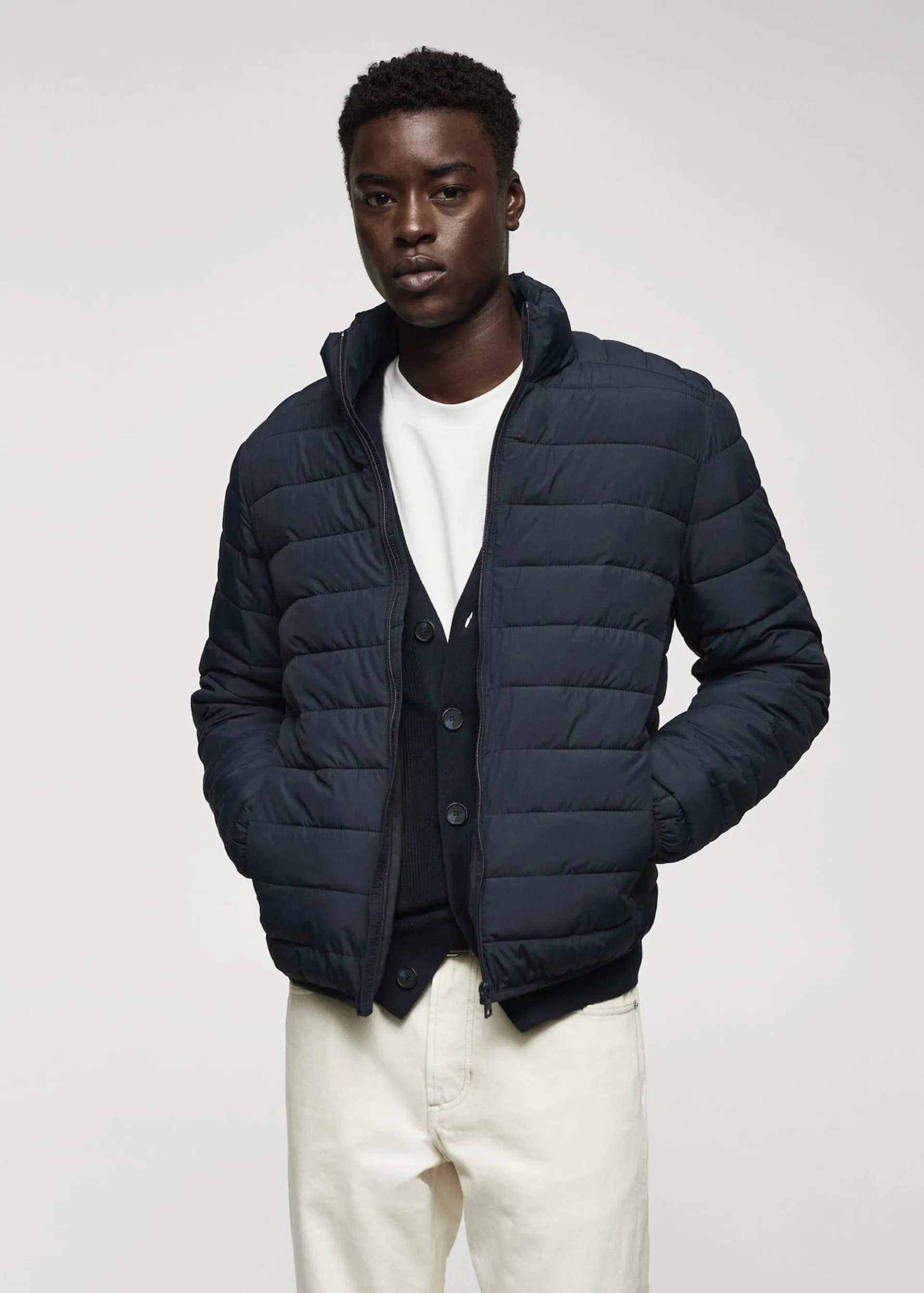 Anorak acolchada ultra ligera water-repellent